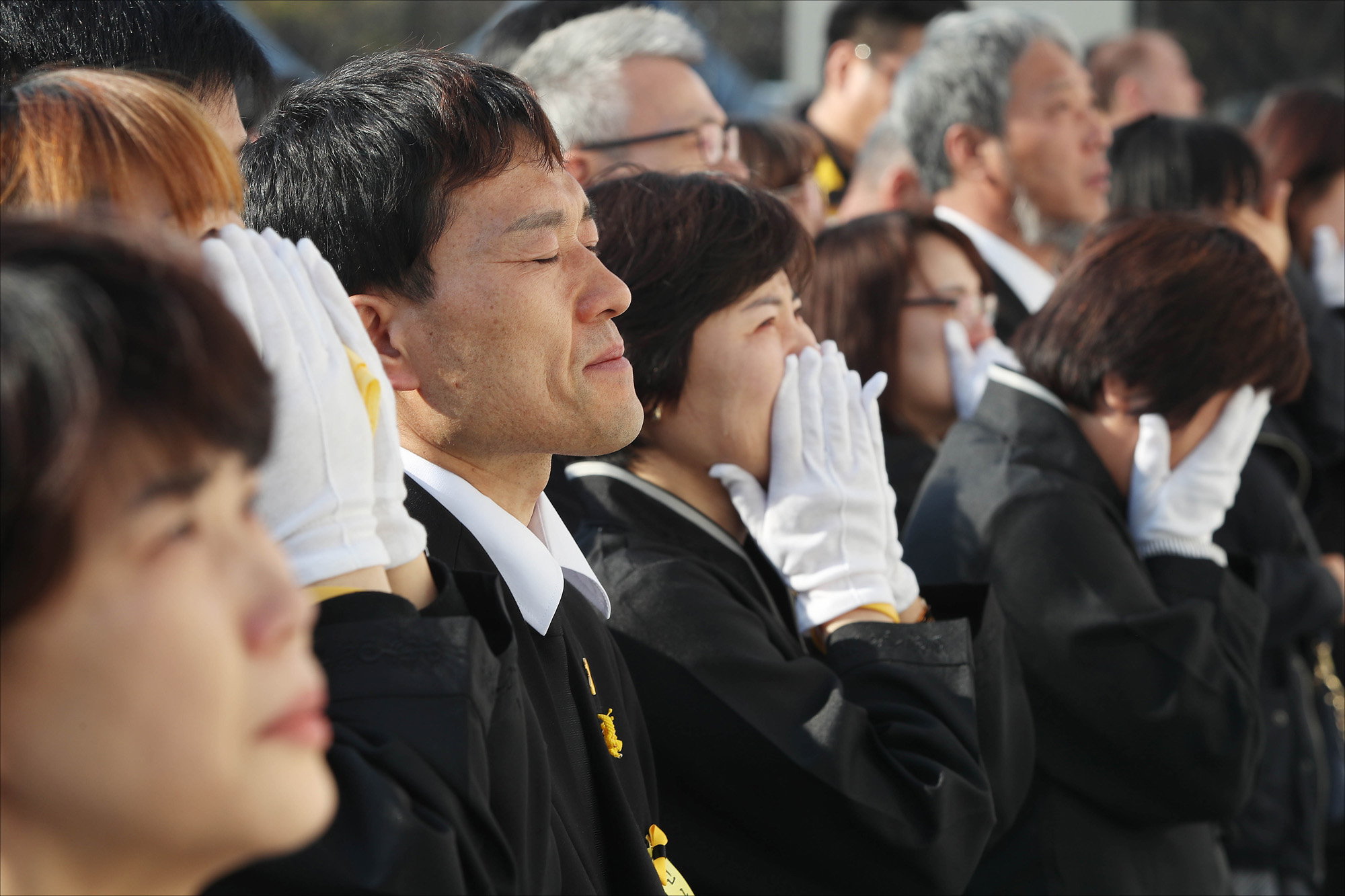 사회;사건;사고;세월호;추모식;4주기;이낙연;유가족;헌화;안산;단원고;추모공원