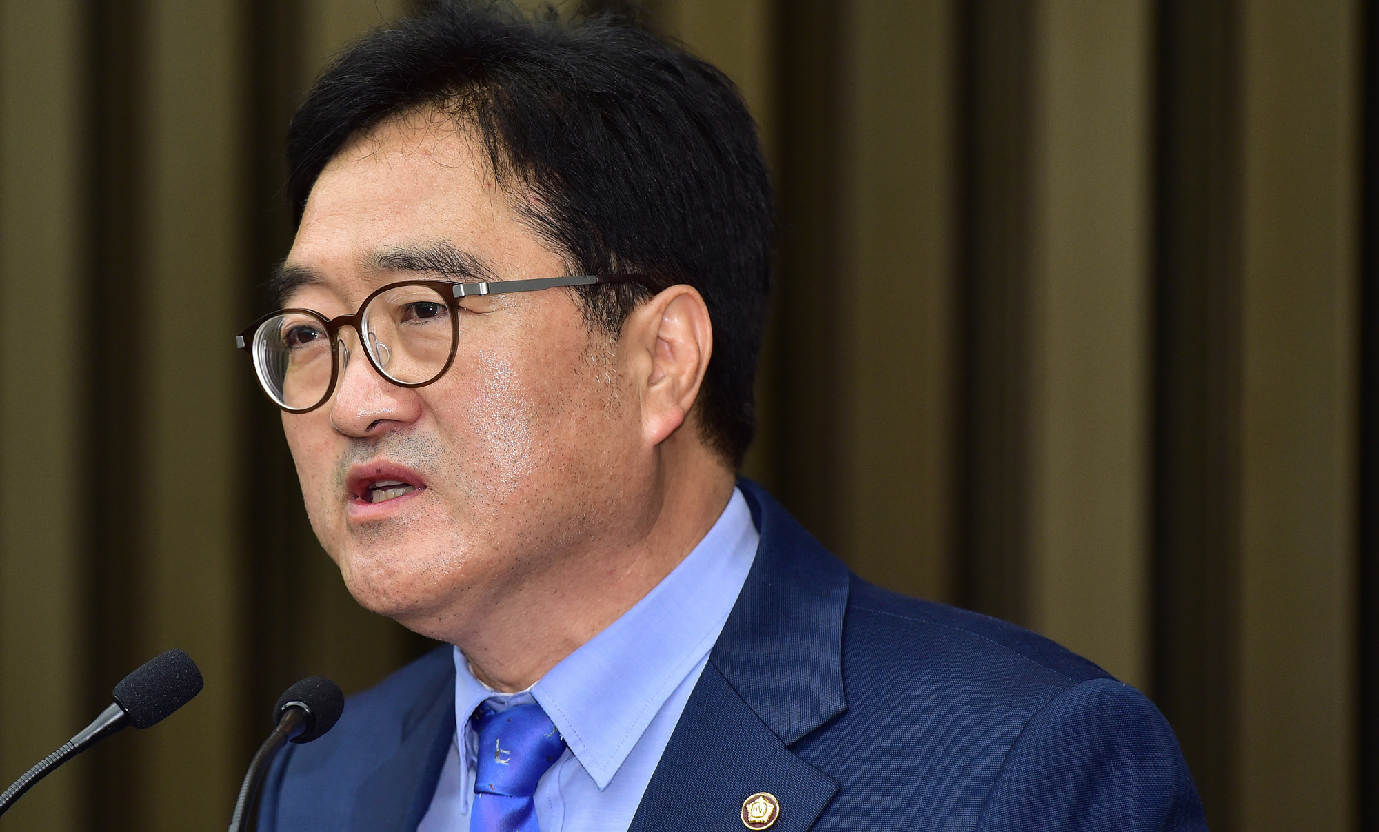 정치국회;더불어민주당의원총회;우원식원내대표