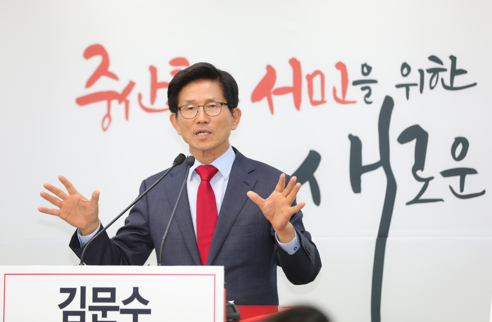 정치;자유한국당;김문수;서울시장후보