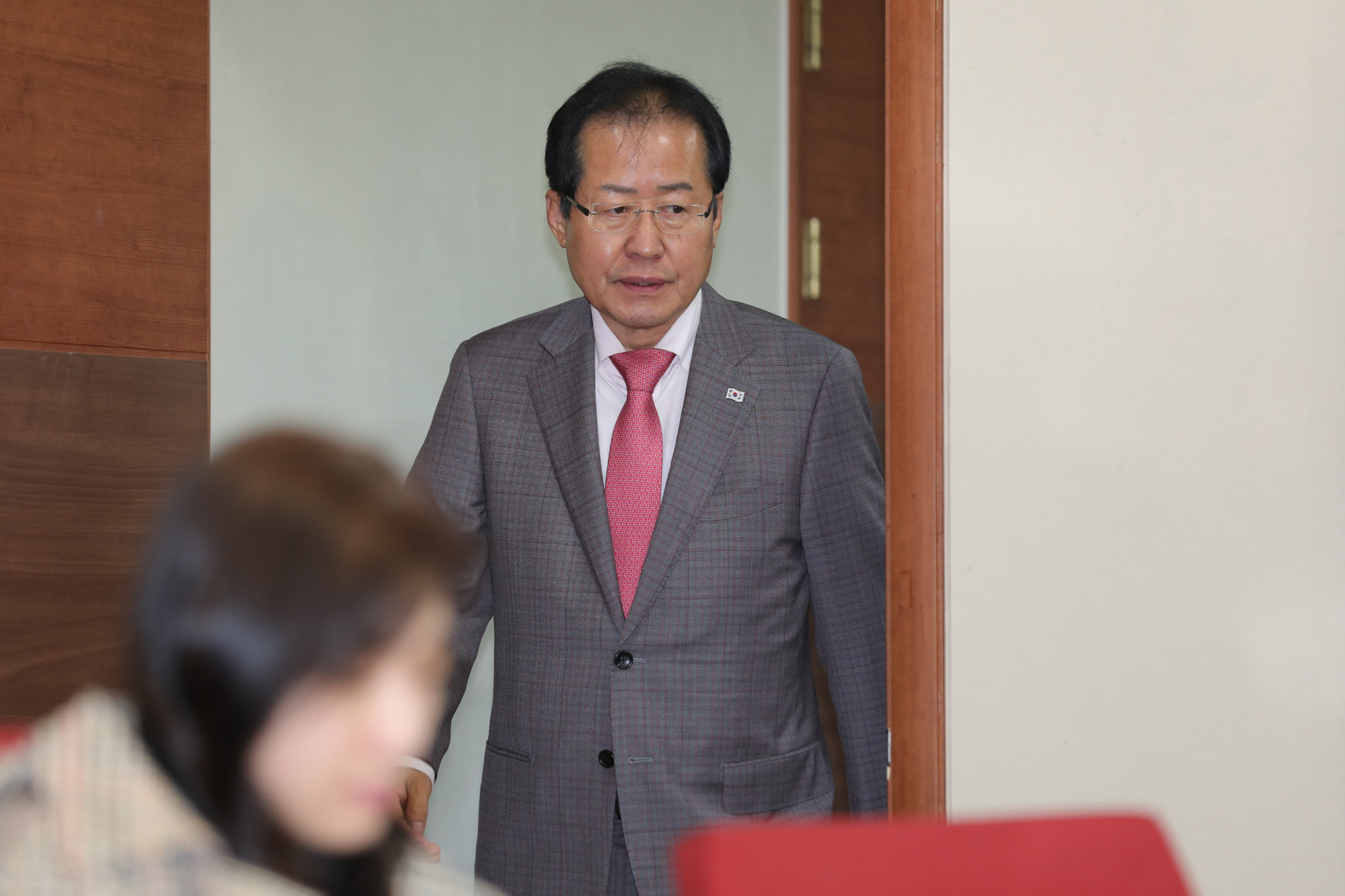 정치;자유한국당;홍준표대표