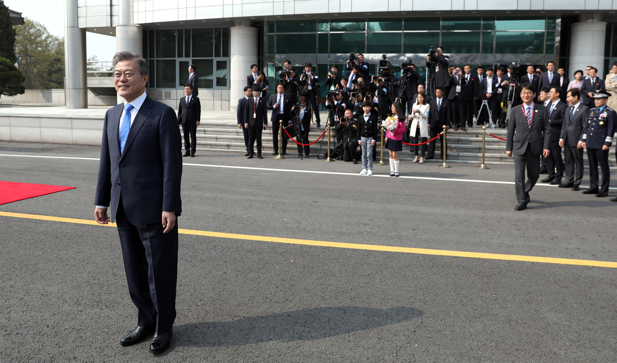 정치;북한;남북정상회담;문재인;김정은;판문점;평화의집