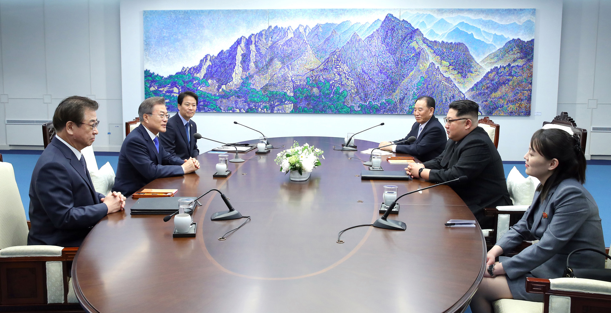 정치;북한;남북정상회담;정상회담;문재인;김정은