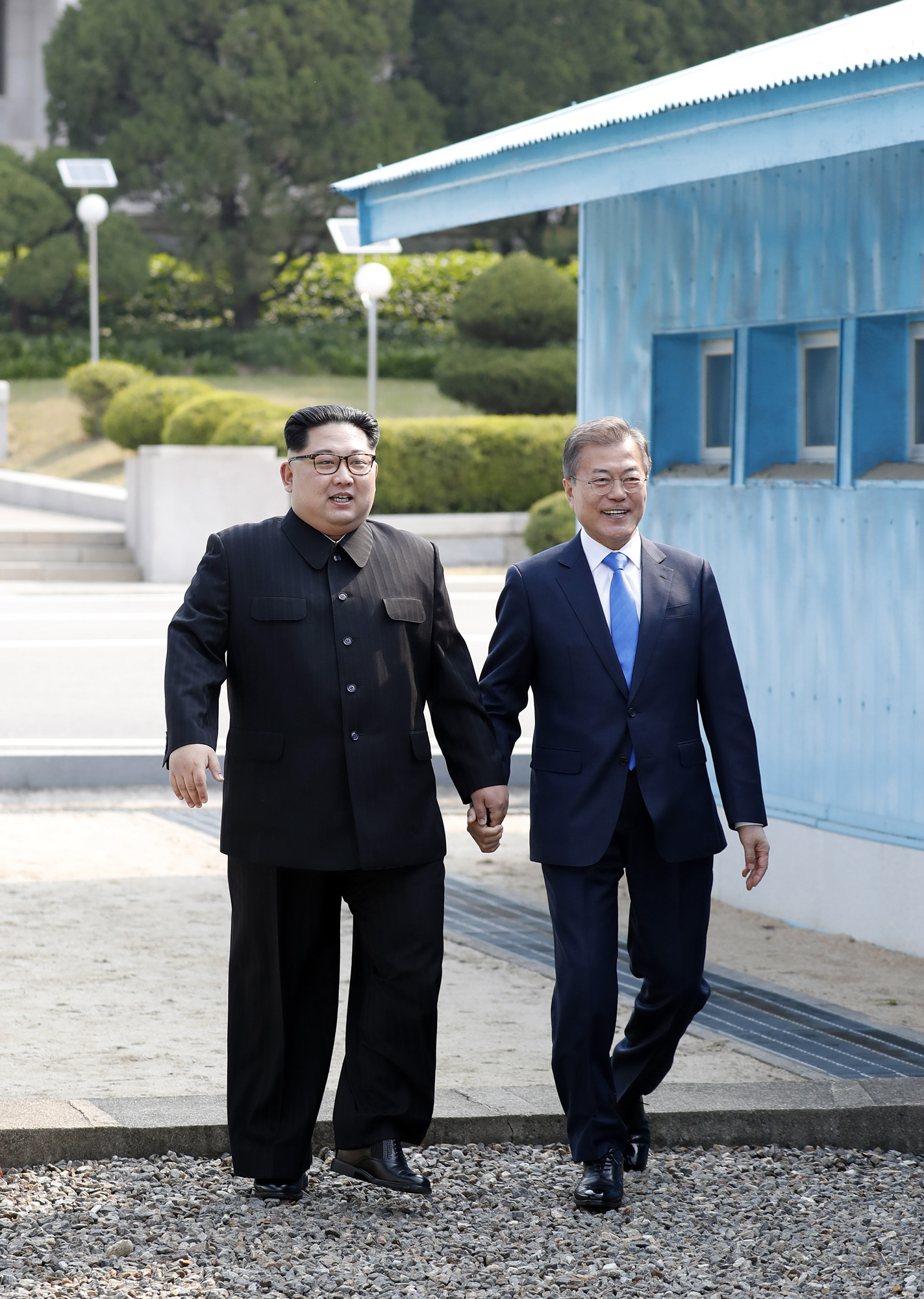 정치;국제;북한;남북정상회담;김정은;문재인