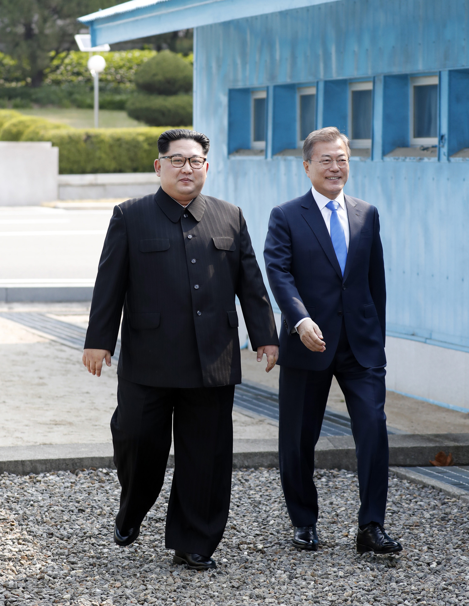 정치;국제;북한;남북정상회담;김정은;문재인