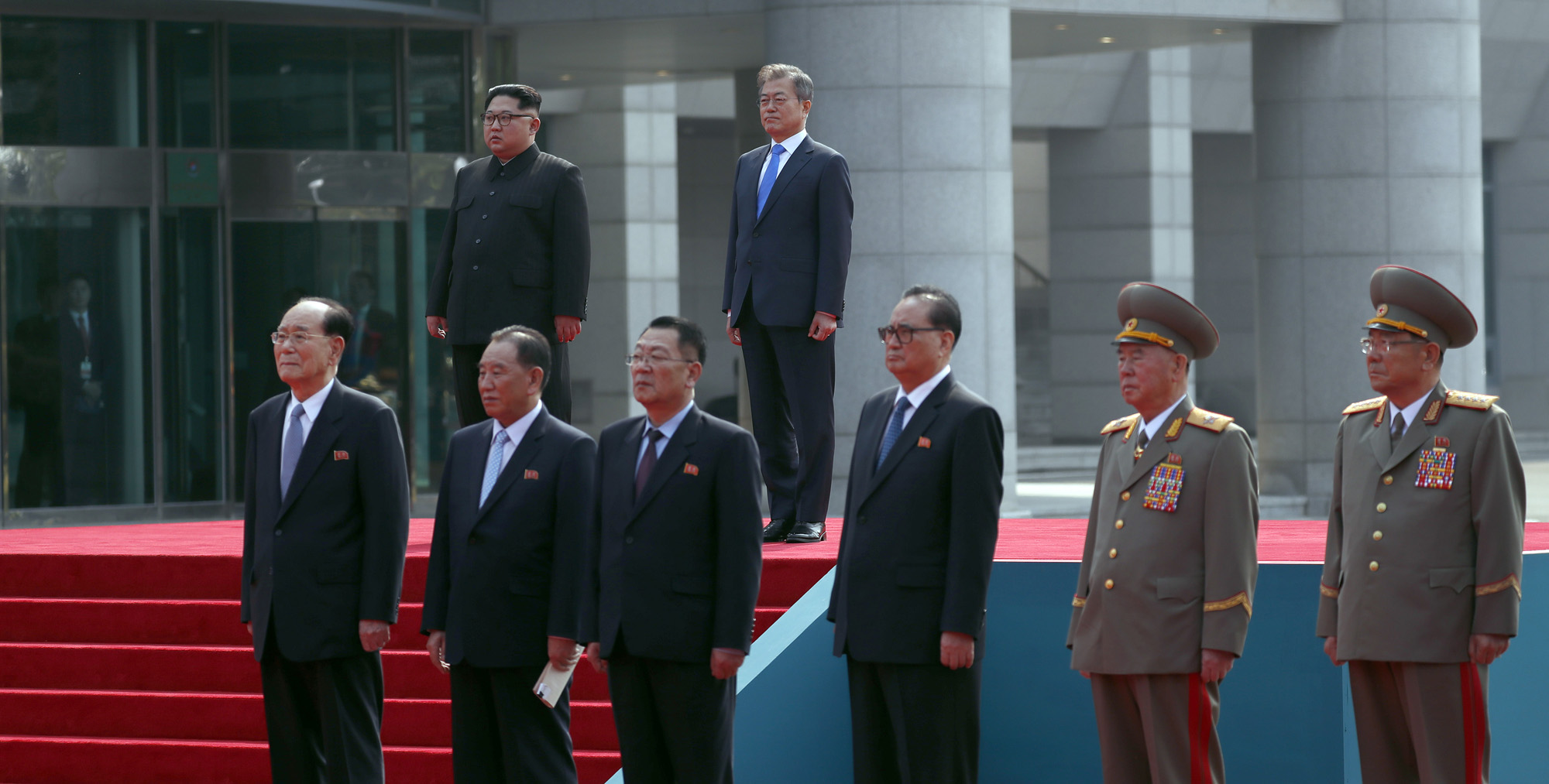 정치;국제;북한;남북정상회담;김정은;문재인