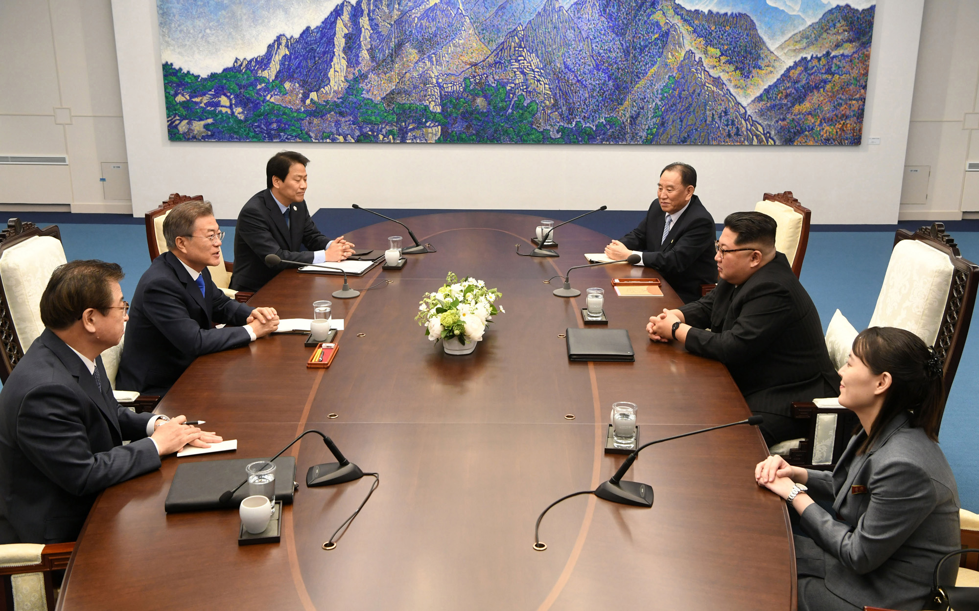 정치;북한;남북정상회담;정상회담;문재인;김정은