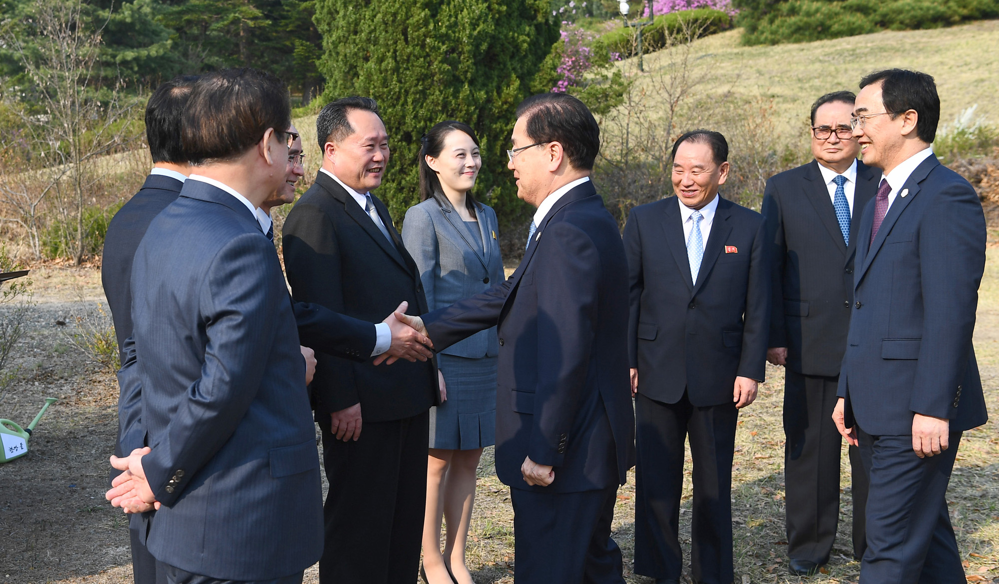 정치;국제;북한;남북정상회담;김정은;문재인