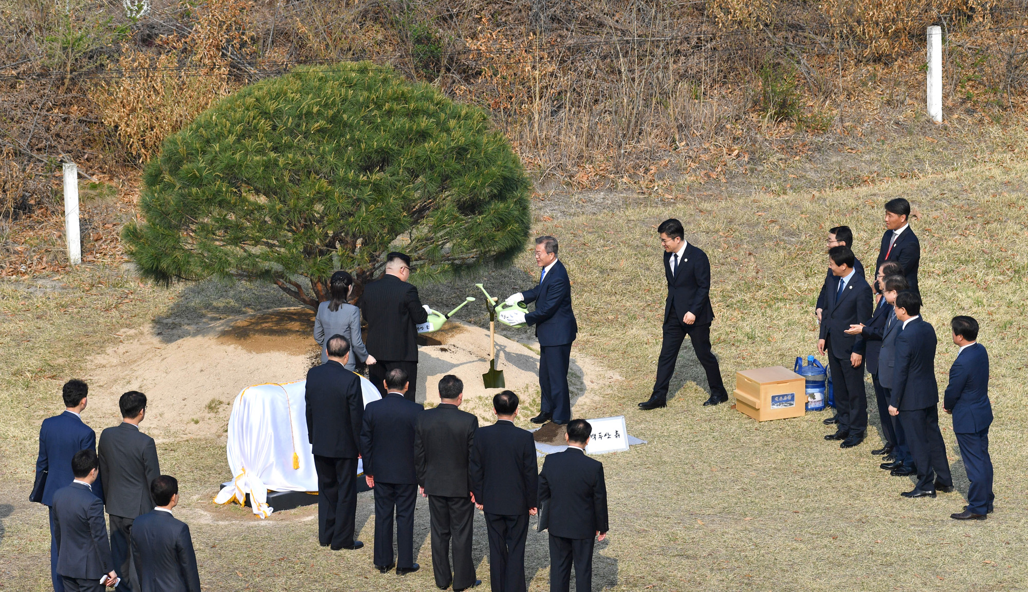 정치;국제;북한;남북정상회담;김정은;문재인