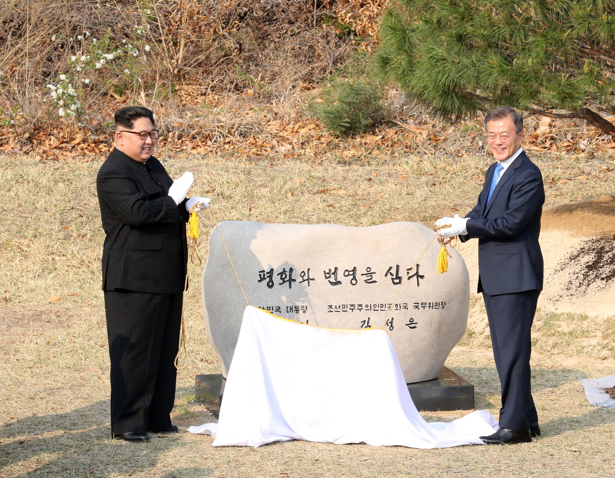 정치;국제;북한;남북정상회담;김정은;문재인