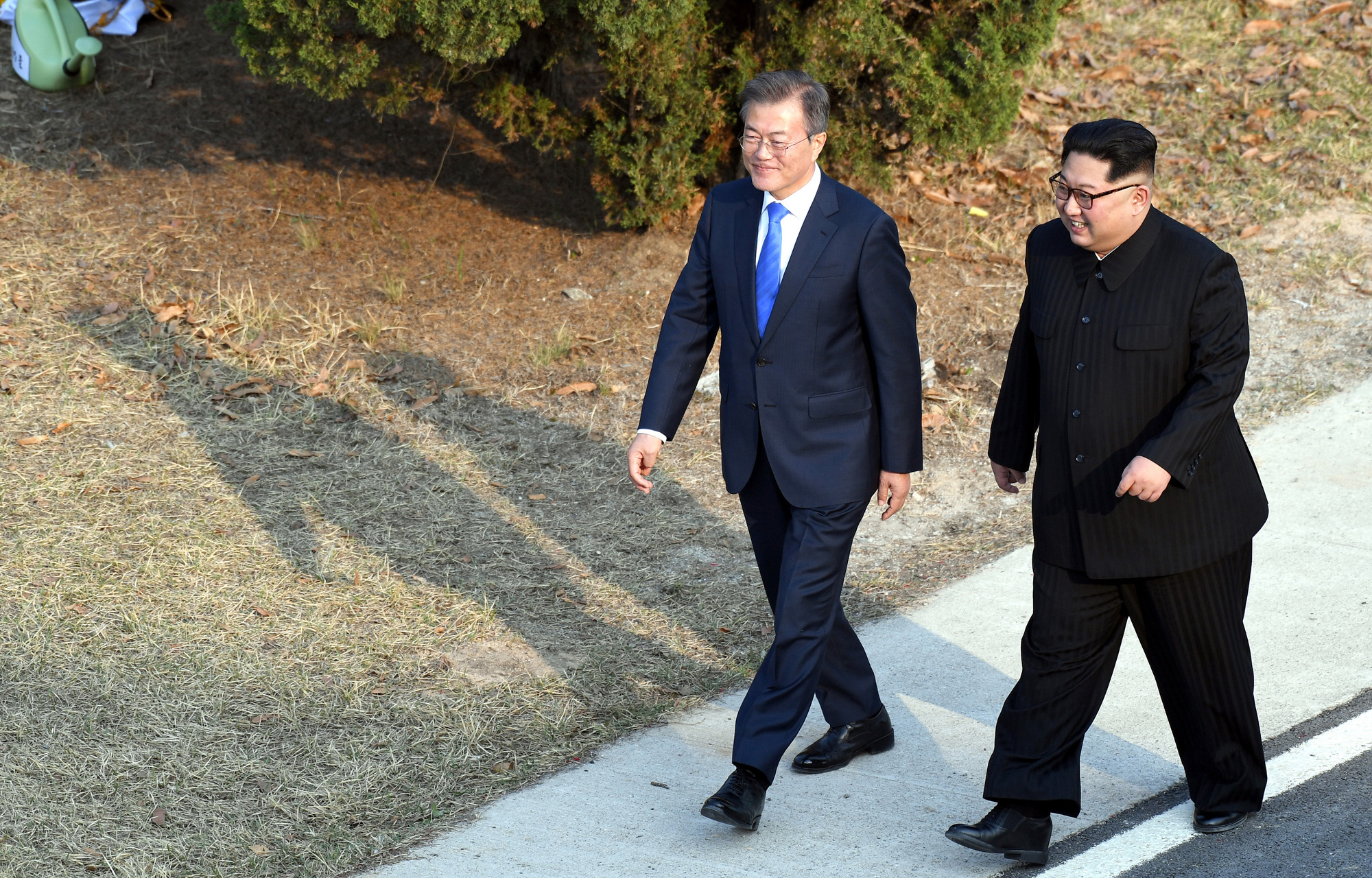 정치;국제;북한;남북정상회담;김정은;문재인