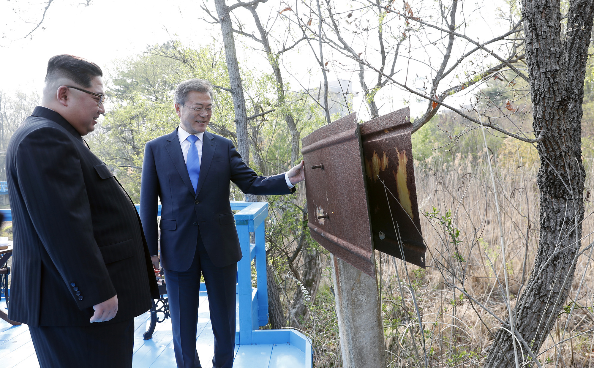 정치;국제;북한;남북정상회담;김정은;문재인