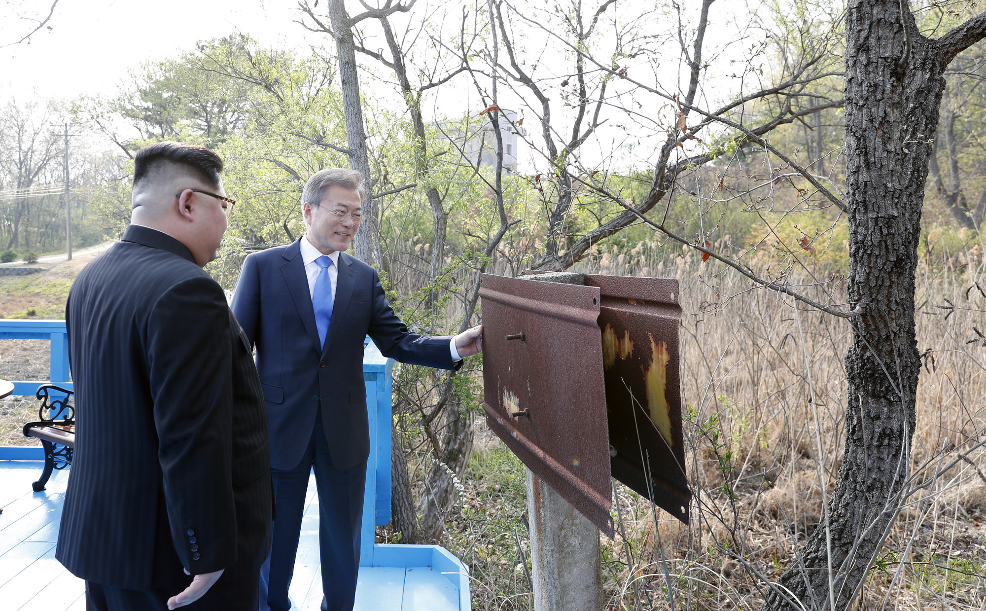 정치;국제;북한;남북정상회담;김정은;문재인
