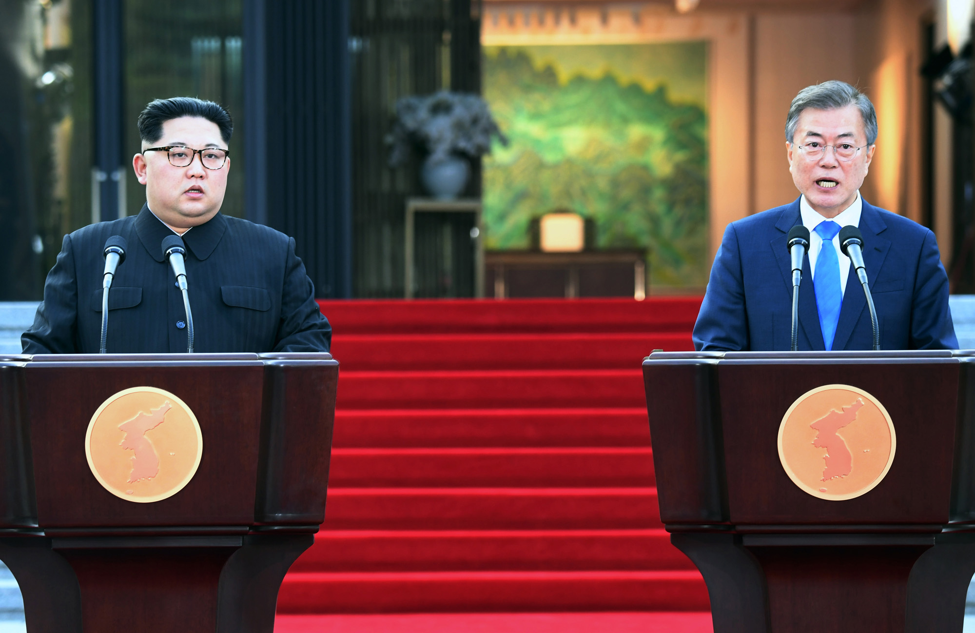 정치;북한;남북정상회담;정상회담;문재인;김정은