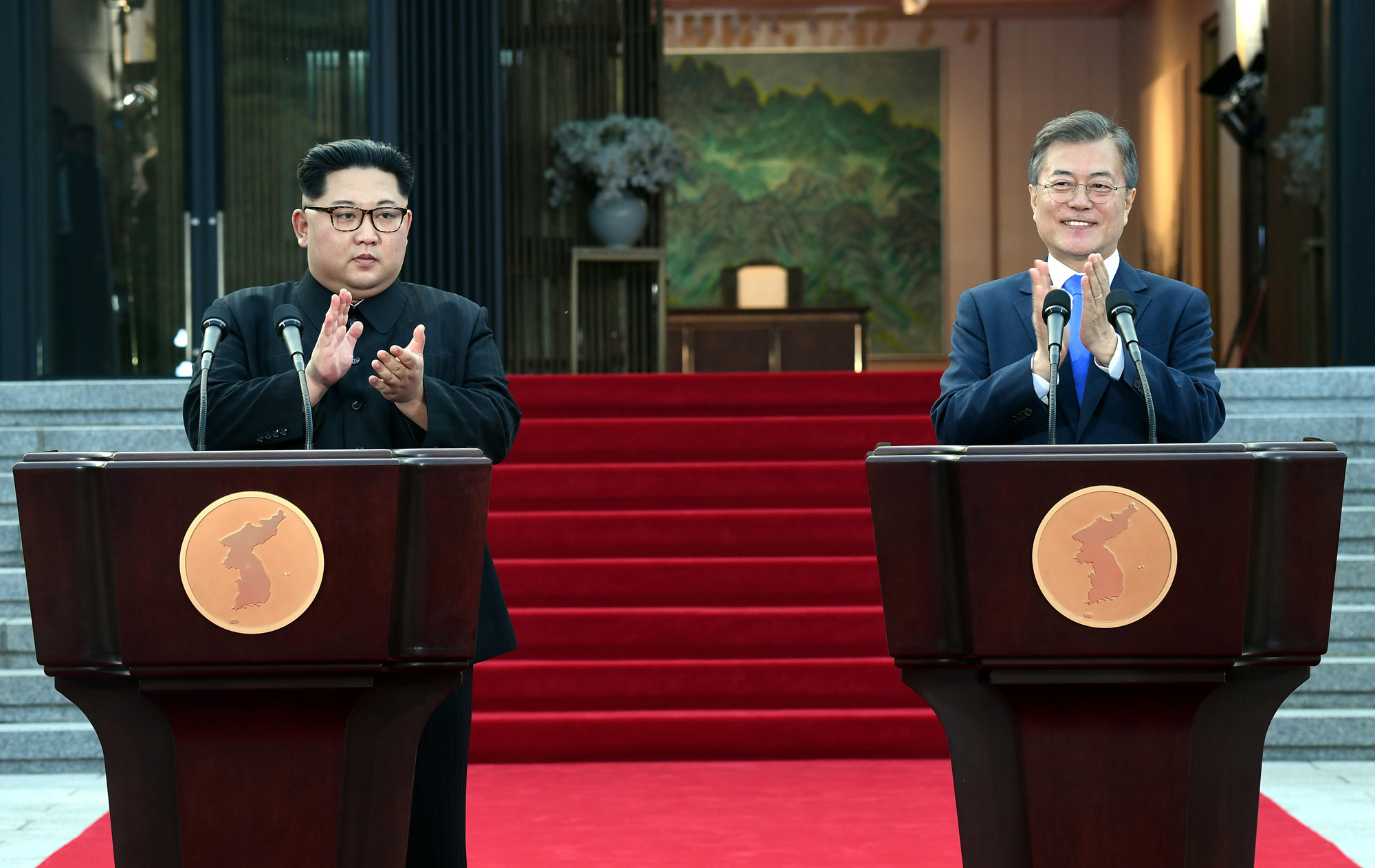 정치;북한;남북정상회담;정상회담;문재인;김정은