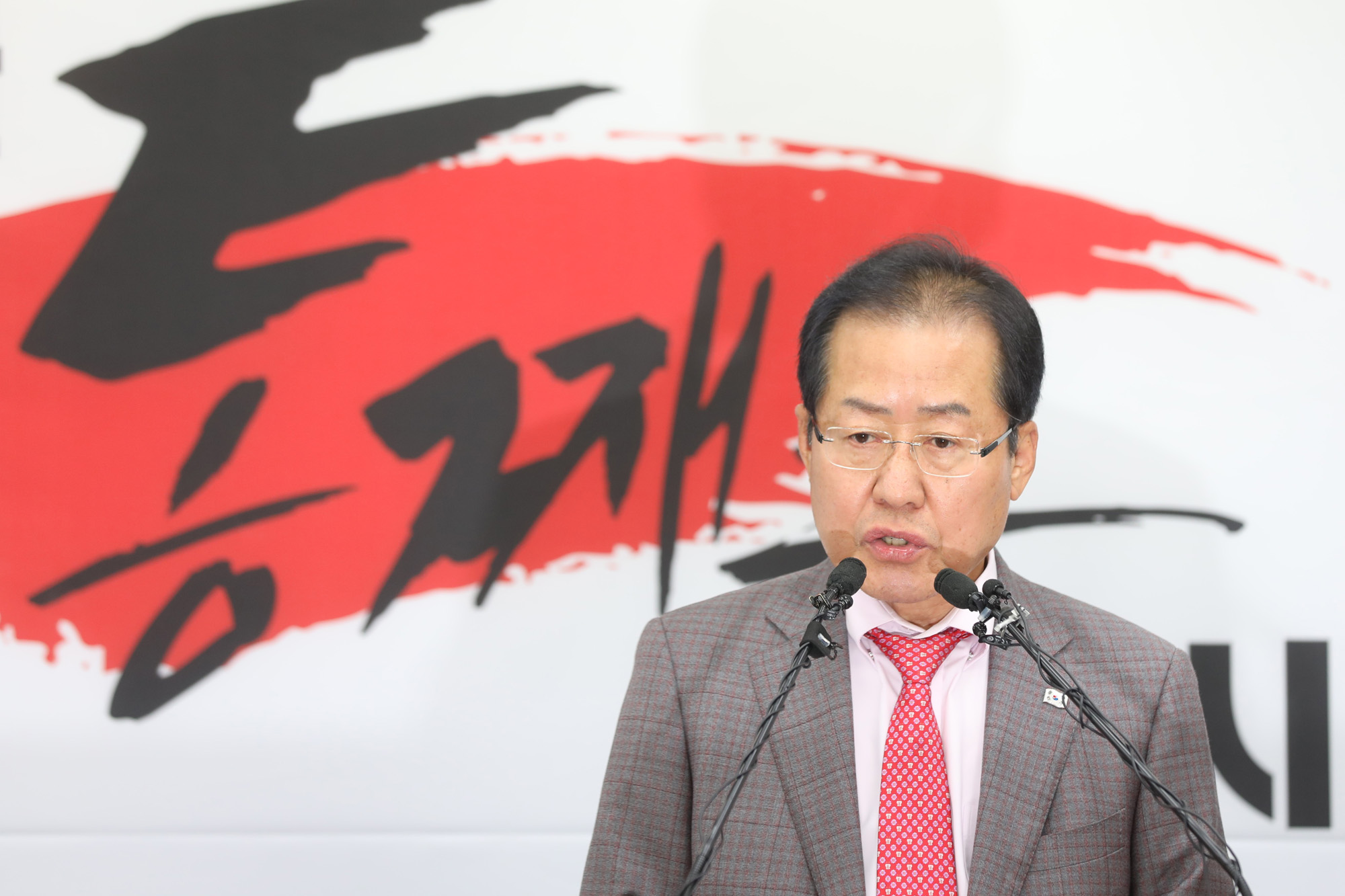 정치;자유한국당홍준표대표;남북정상회담