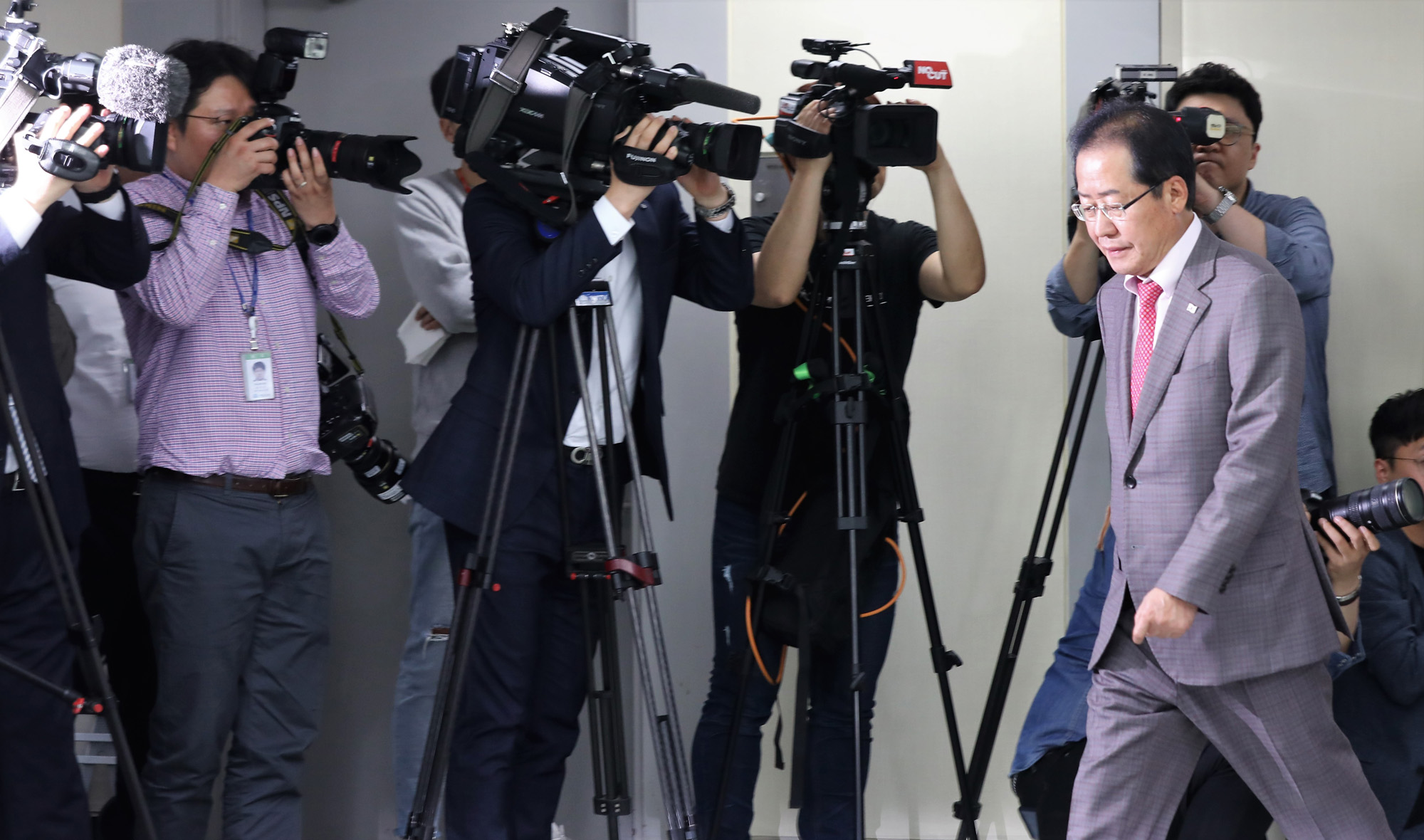 정치;자유한국당홍준표대표;남북정상회담