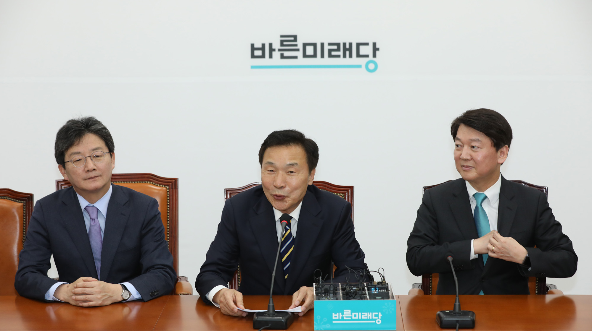 정치국회;손학규;바른미래당선대위원장;유승민;안철수
