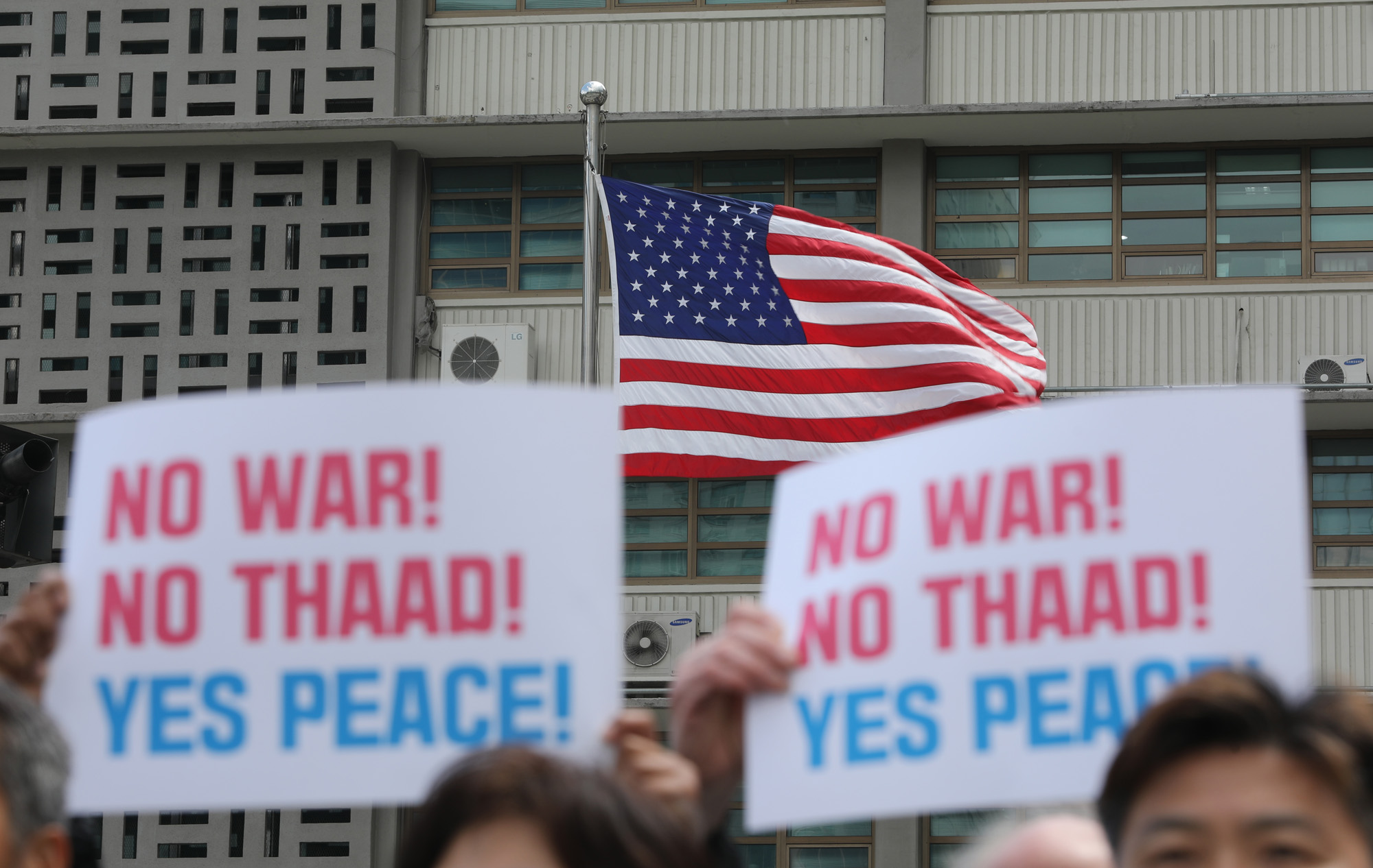 한미노동자;판문점선언환영;외국인노동자;사드반대;전쟁반대