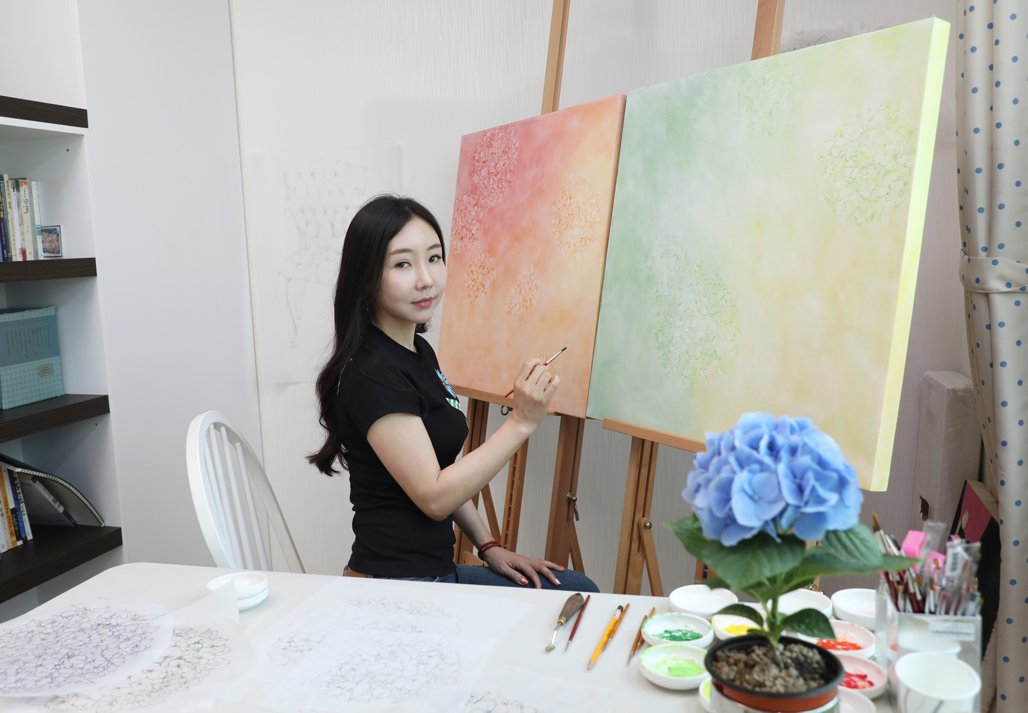 임소형;한국미술응원;화가의방;아티스트;그림;화가