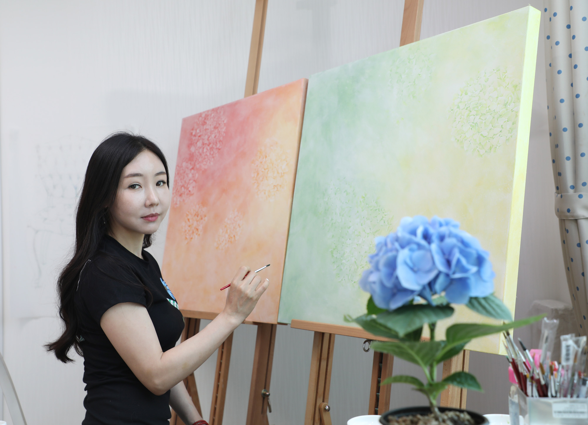 임소형;한국미술응원;화가의방;아티스트;그림;화가