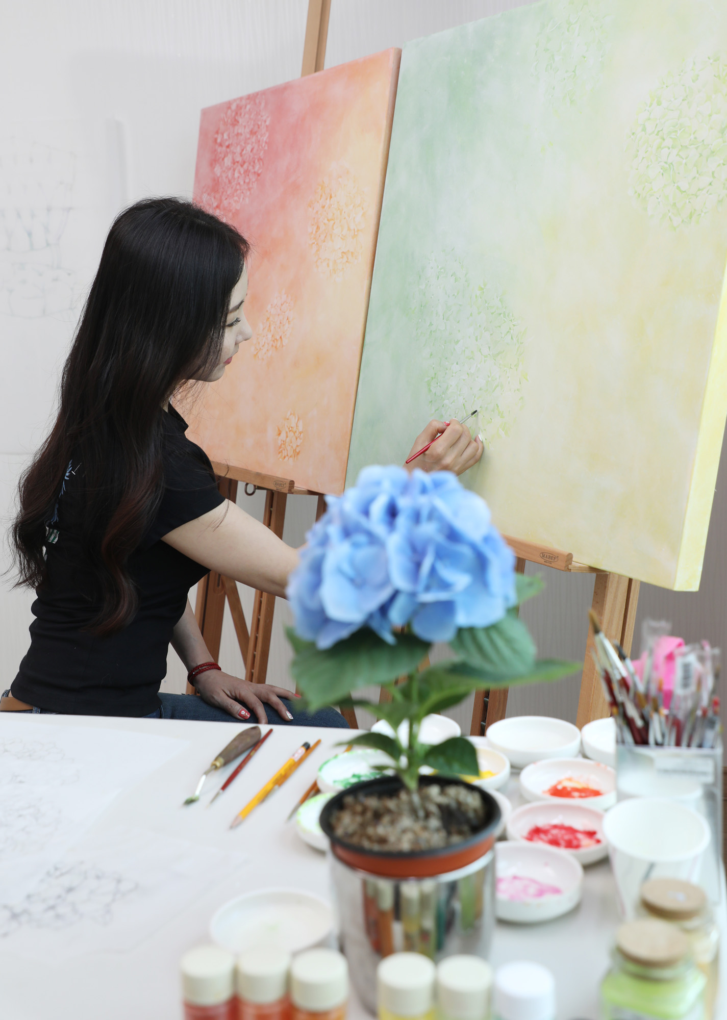 임소형;한국미술응원;화가의방;아티스트;그림;화가