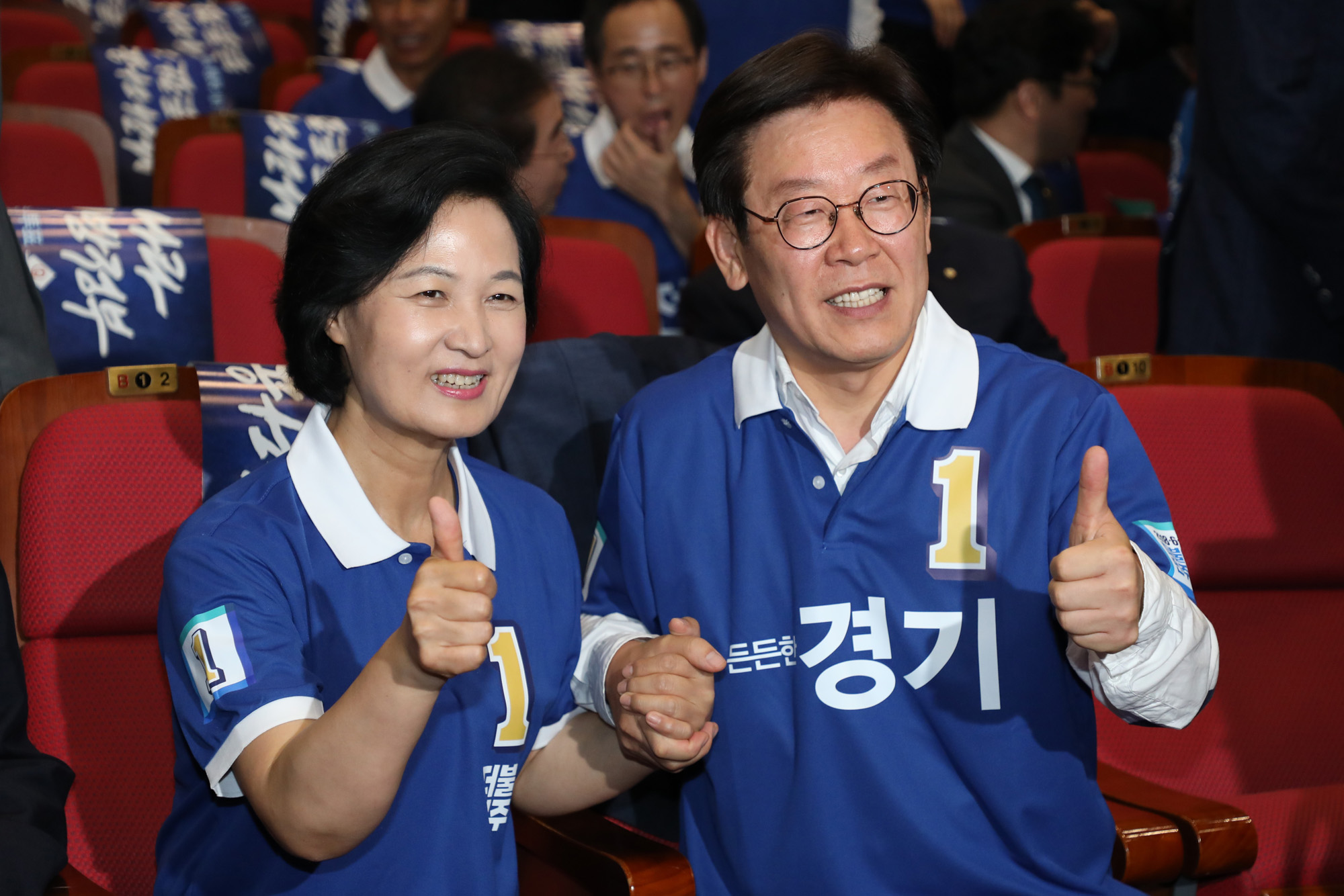 정치국회;더불어민주당;중앙선대위출정식;공천장수여식