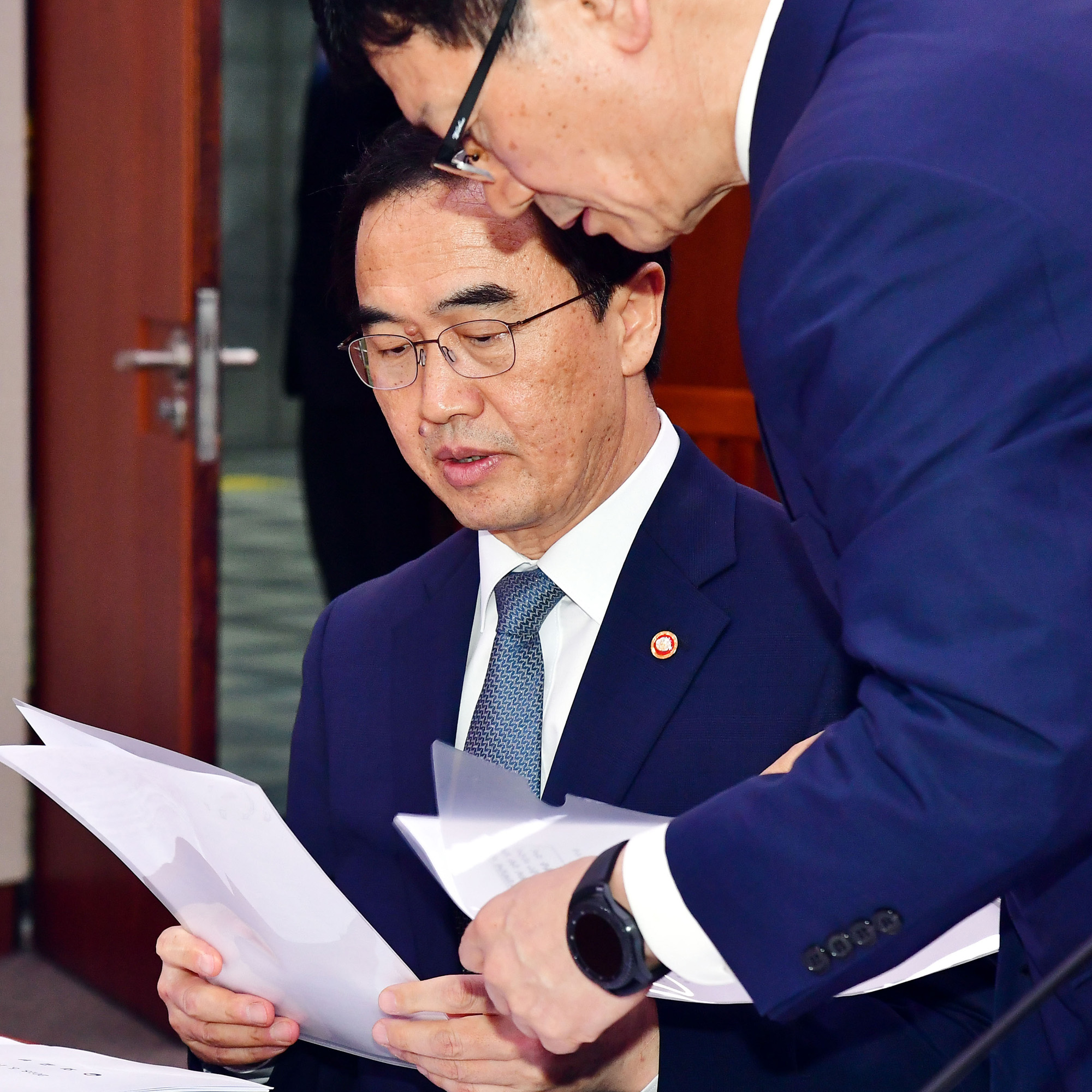 정치국회;외교통일위원회전체회의;조명균장관