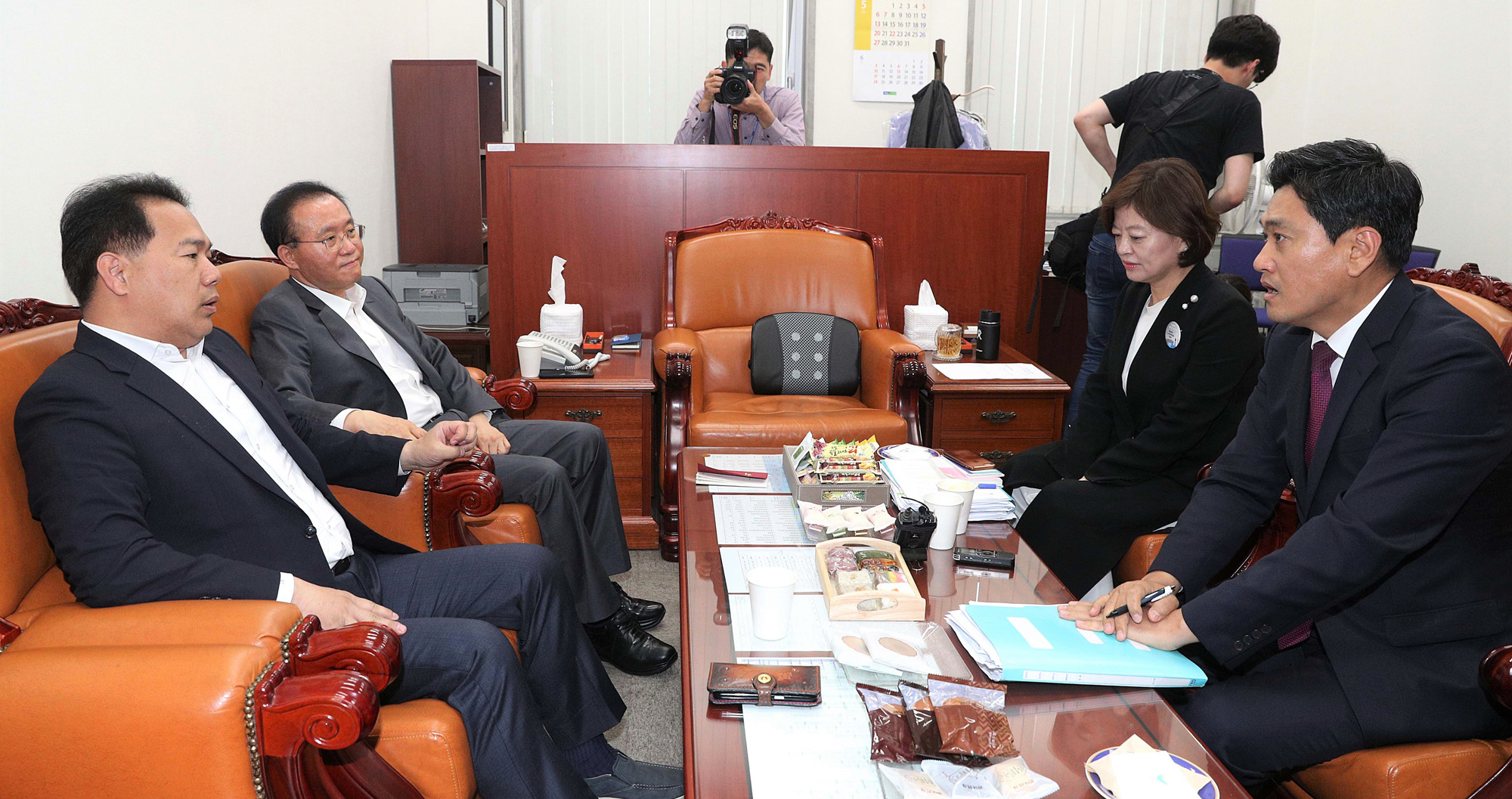 정치국회;드루킹특검;여야원내수석부대표