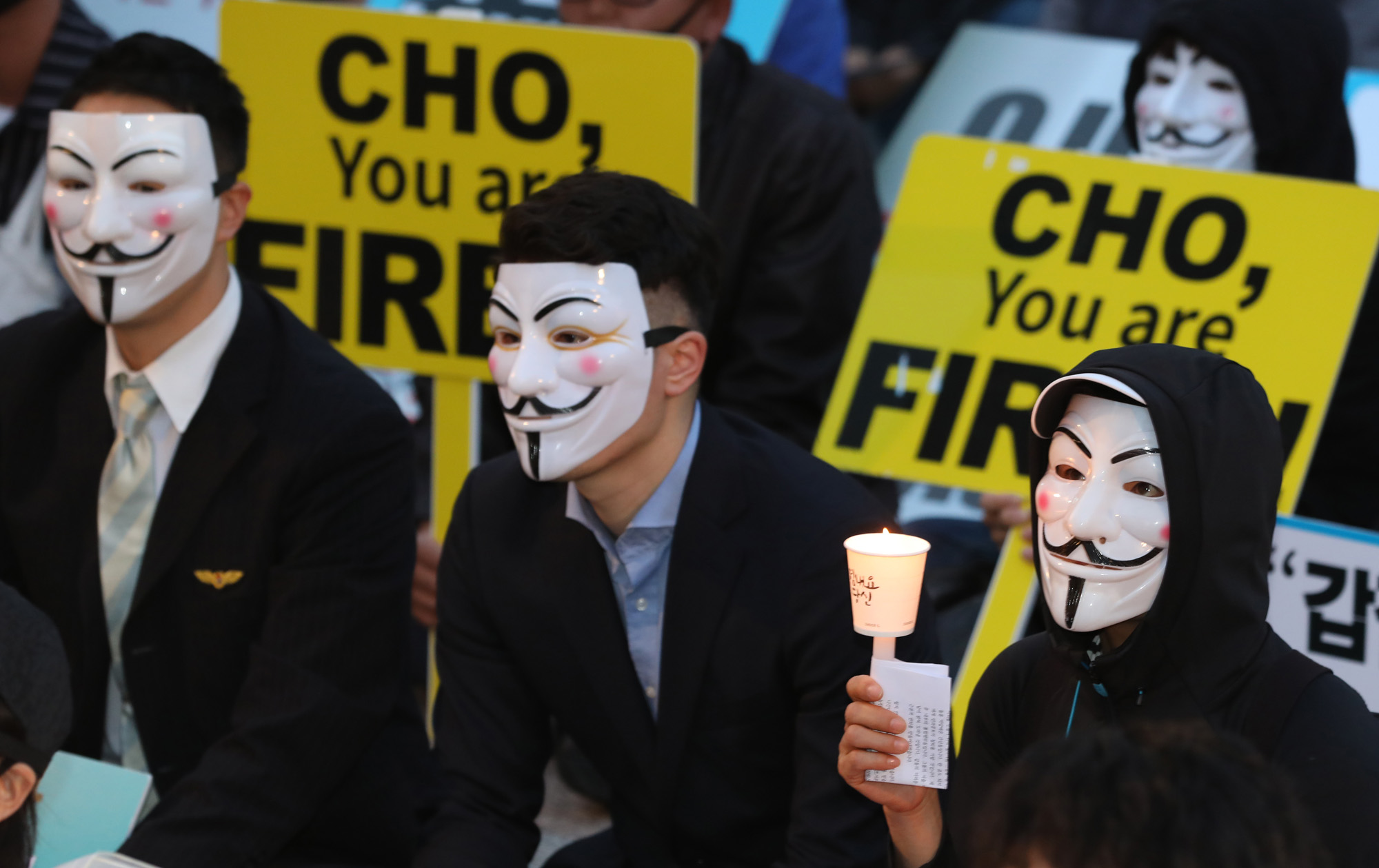 대한항공;갑질;조현민;조현아;조양호;한진그룹;4차촛불집회;가이포크스