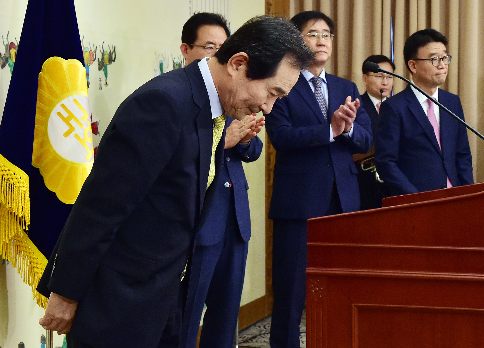 정치국회;정세균국회의장퇴임