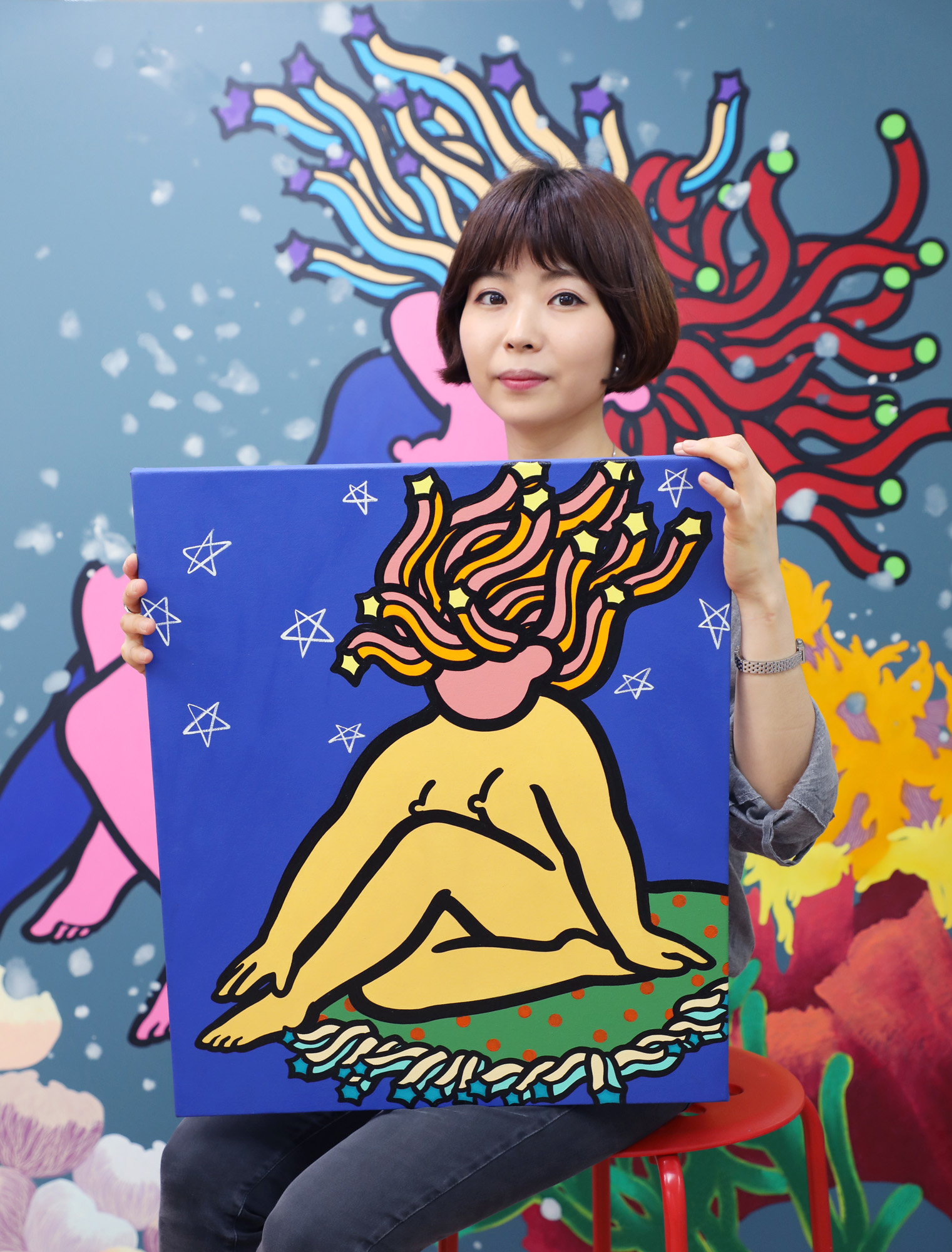 최나리;최나리작가;화가;아티스트;그림;화가의방;한국미술응원