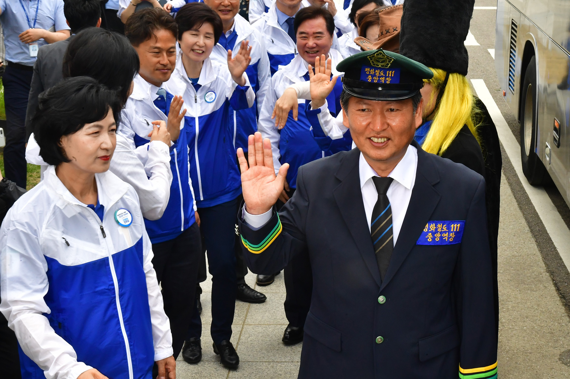 정치국회;더불어민주당;613지방선거;평화철도111유세단;정청래