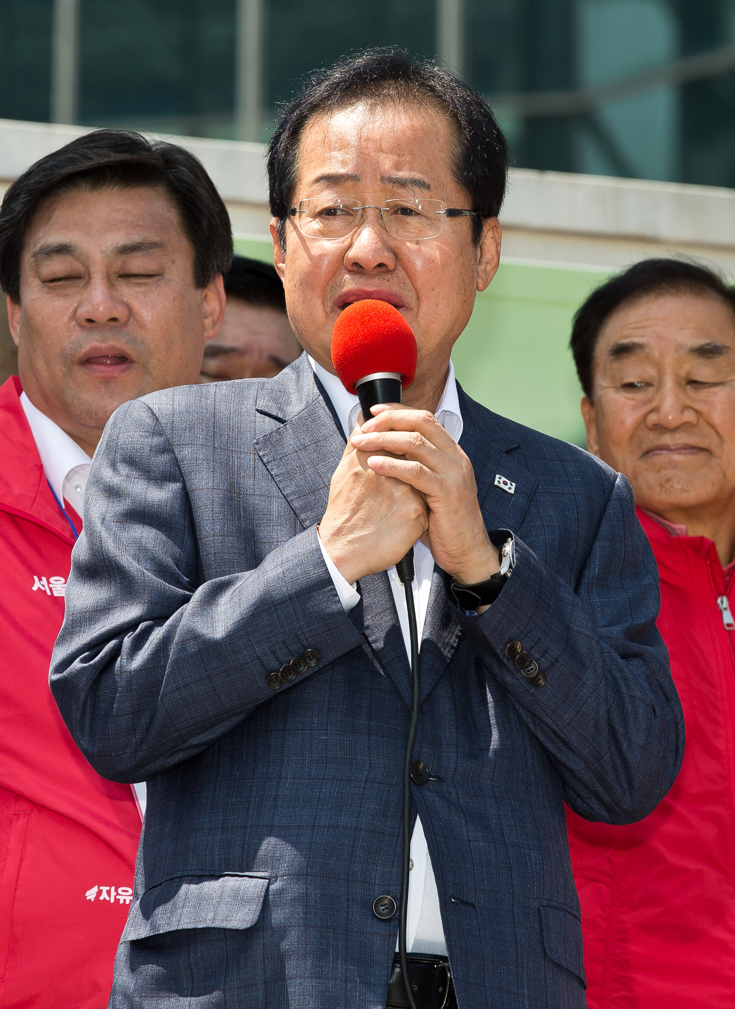 정치;정당;자유한국당;전국동시지방선거;지방선거;서울시장선거;서울시장후보;김문수;김문수서울시장후보;서울시장후보출정식