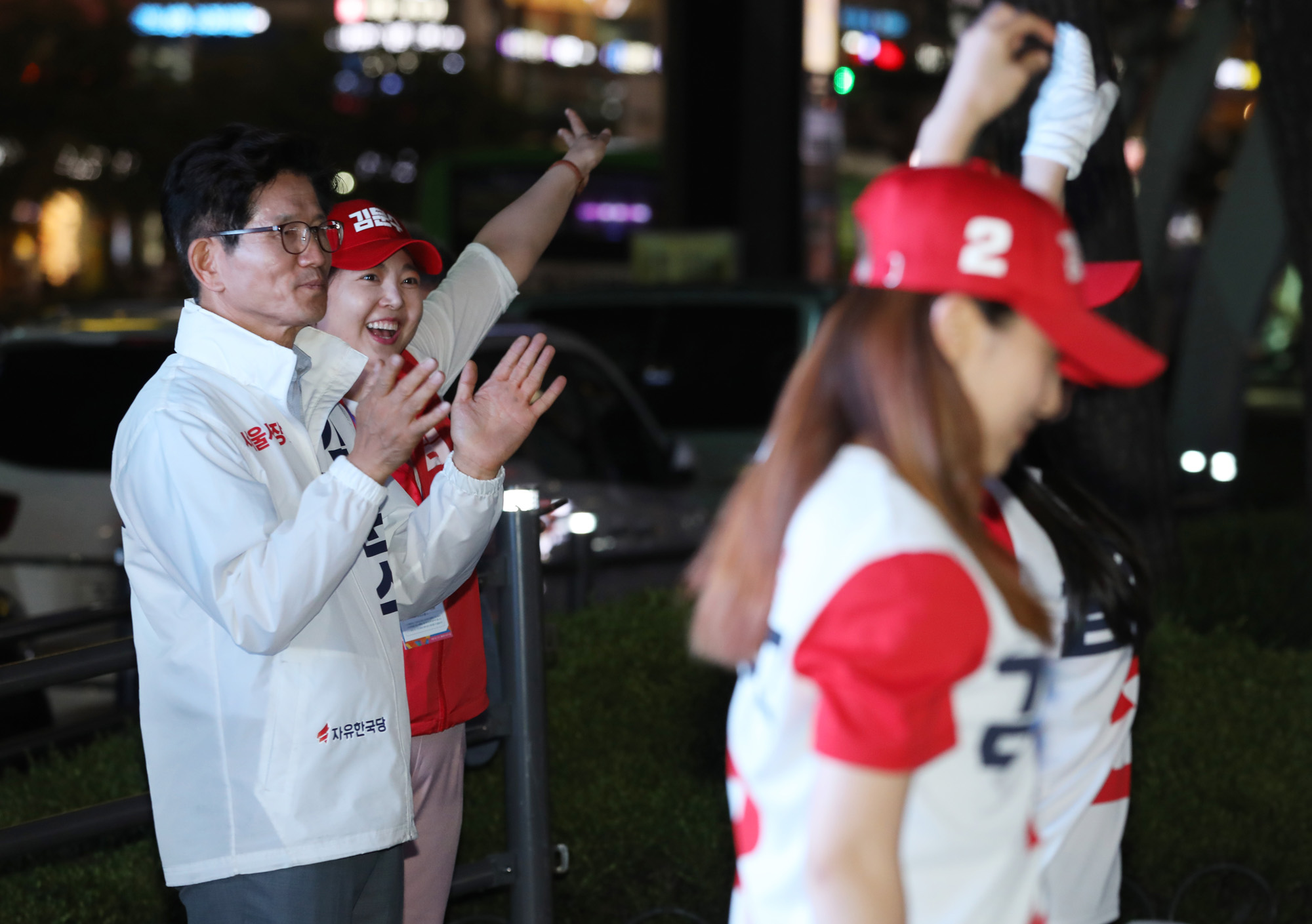 김문수;서울시장후보;김문수유세;자유한국당