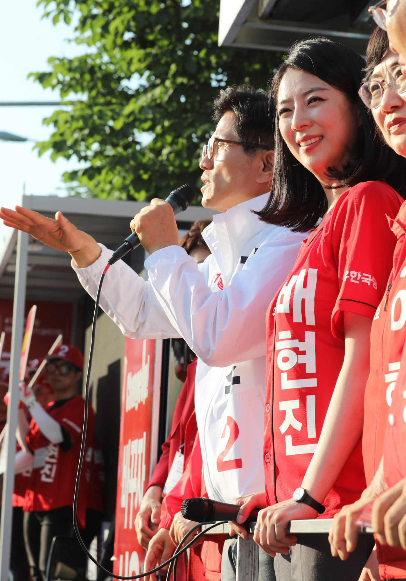 배현진;MBC아나운서;재보궐;김문수