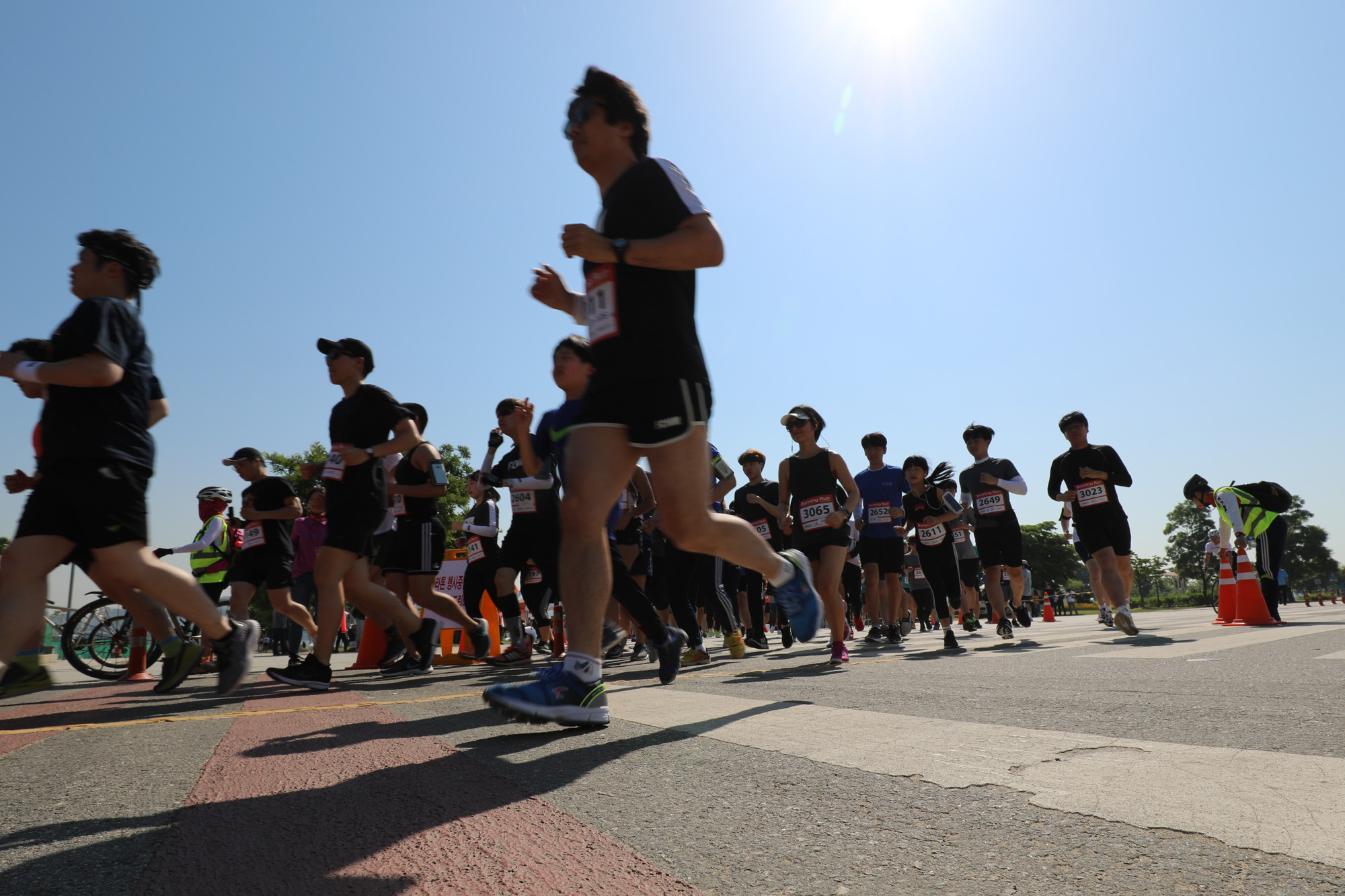 스포츠;버닝런2018;비즈한국마라톤