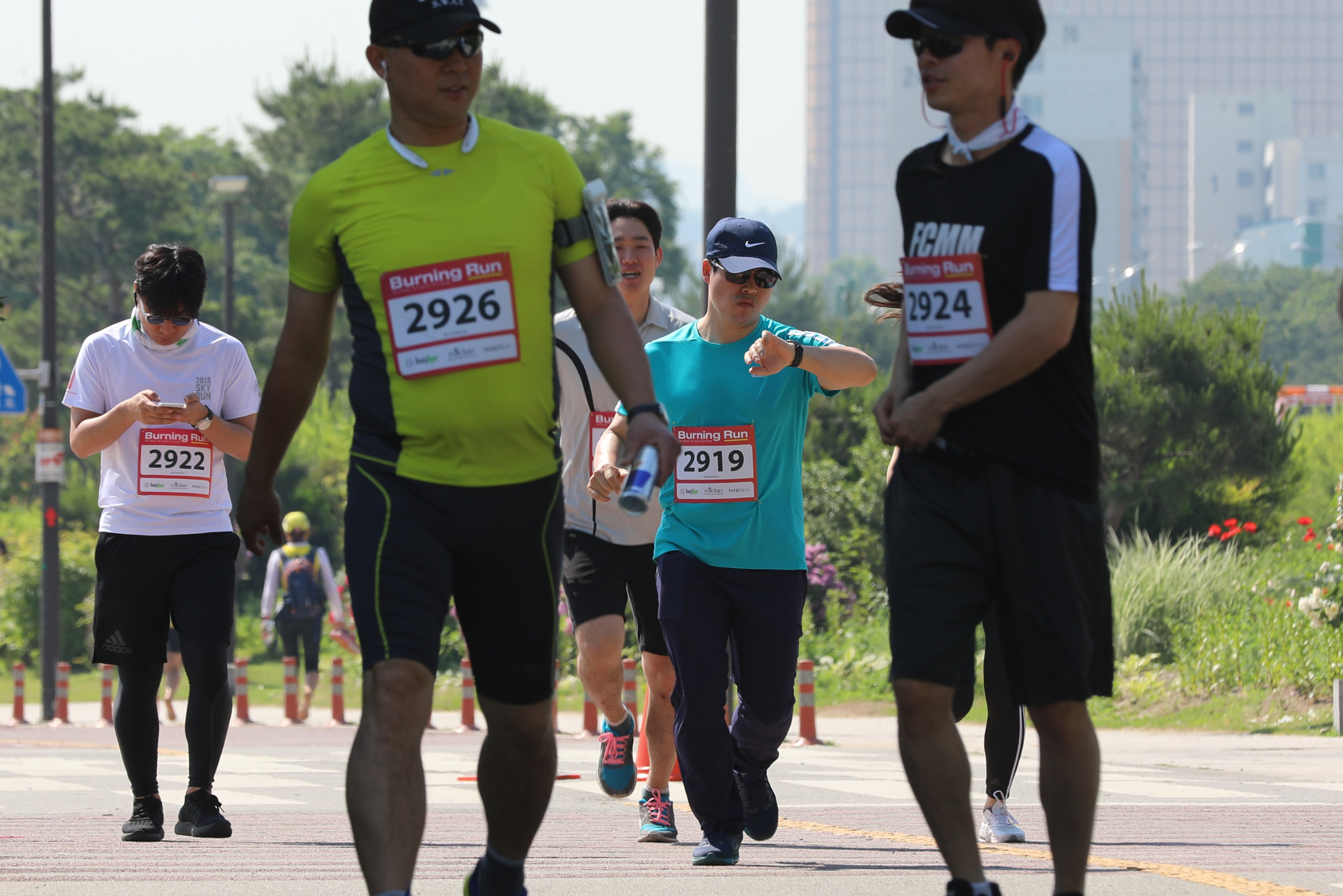 스포츠;버닝런2018;비즈한국마라톤