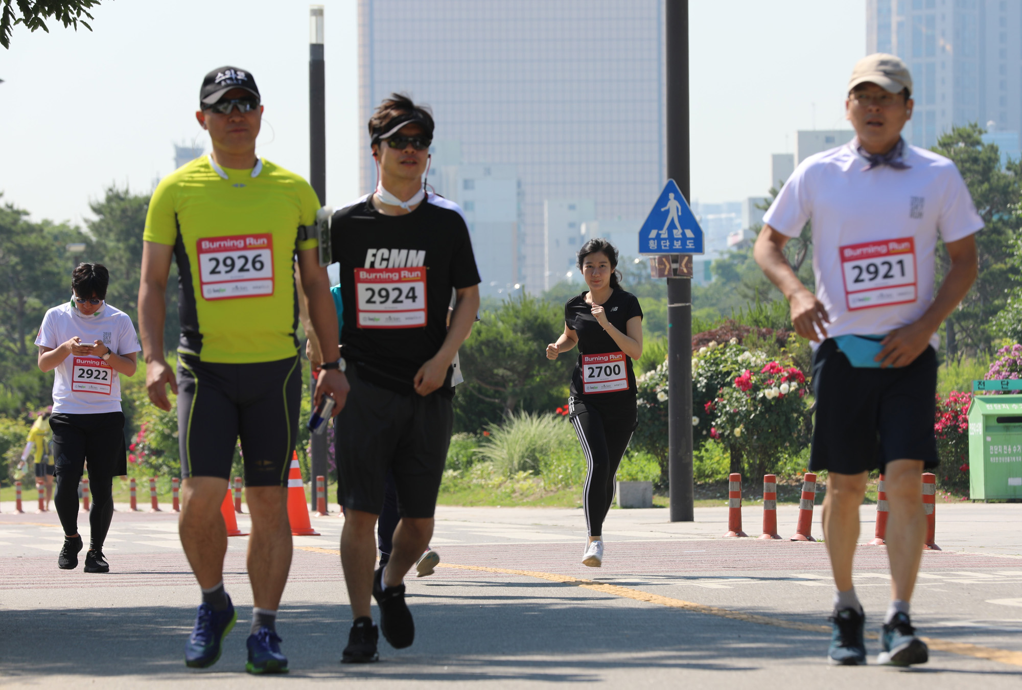 스포츠;버닝런2018;비즈한국마라톤
