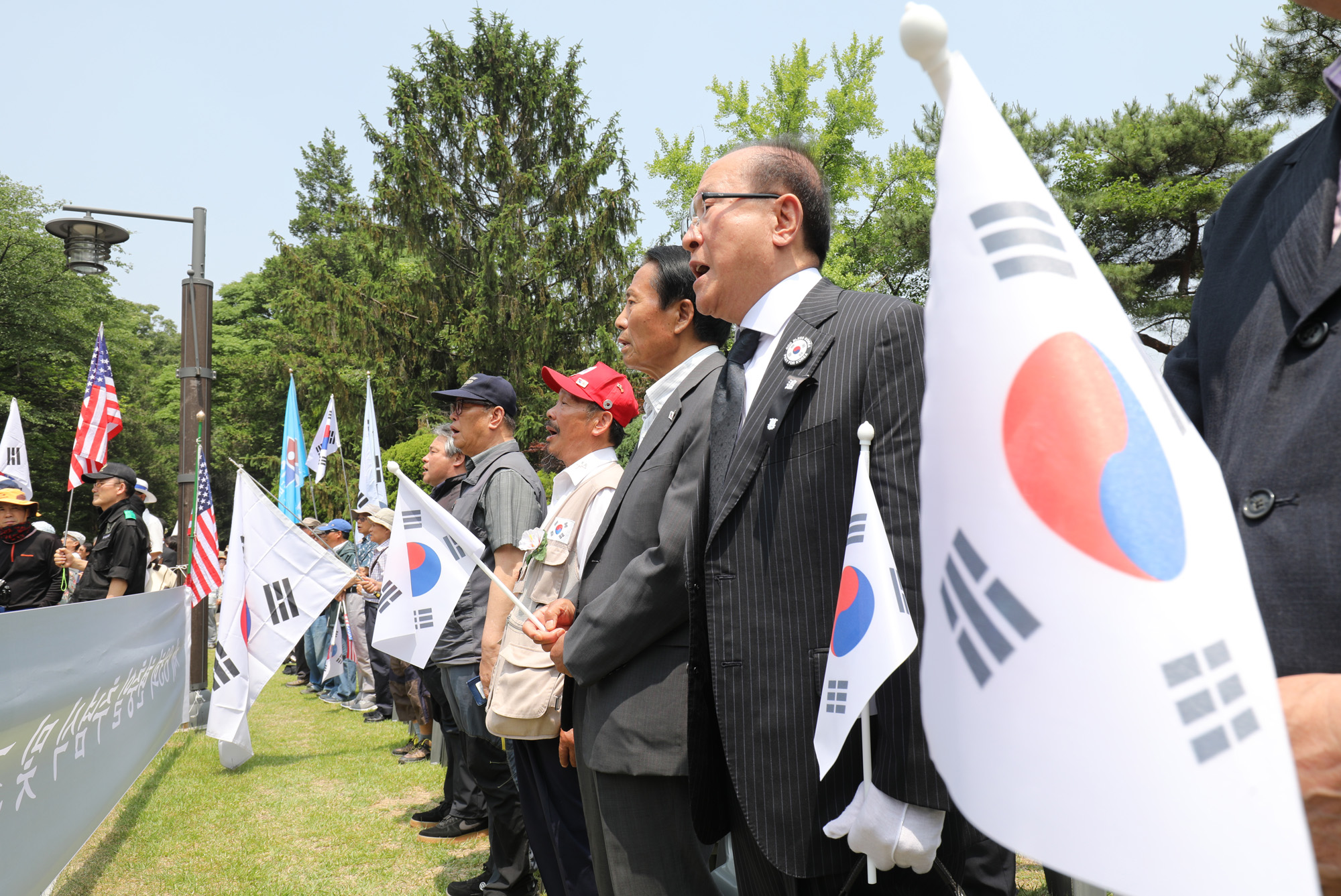 현충원;참배;현충원보수단체;박사모