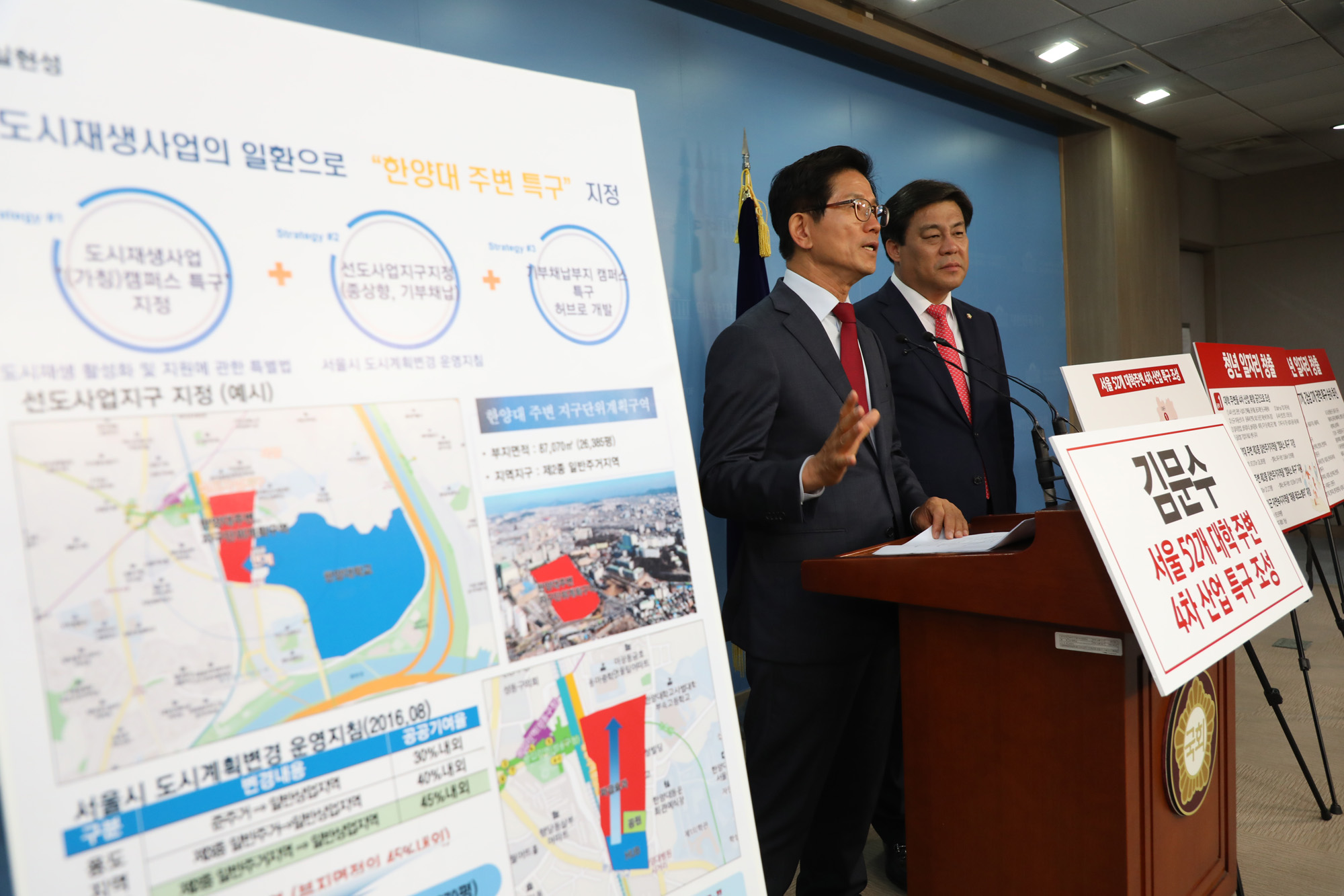 정치국회;김문수;서울시장후보;김문수정책발표