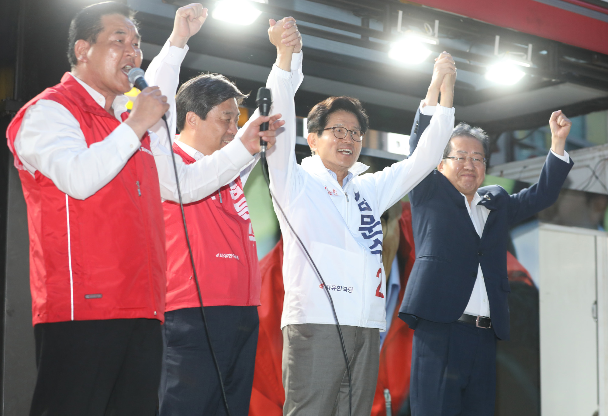 지방선거;서울시장후보;김문수;홍준표;자유한국당