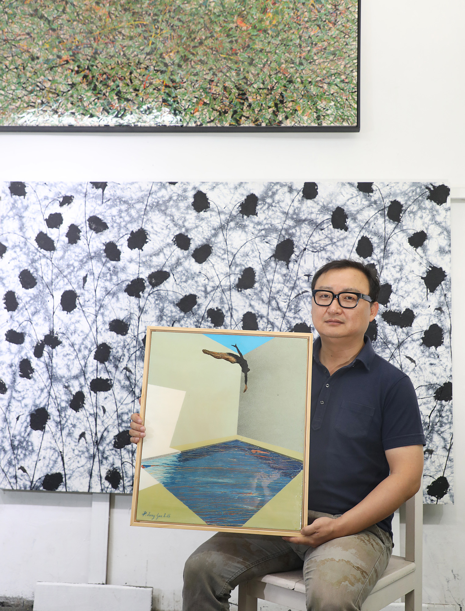 박정선;박정선작가;아티스트;그림;화가;화가의방