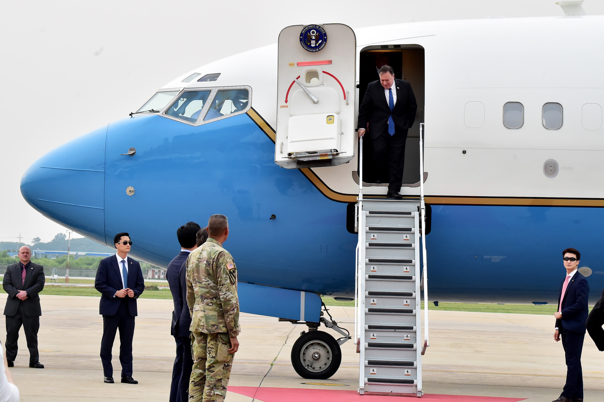 정치;미국;국무장관;폼페이오;오산