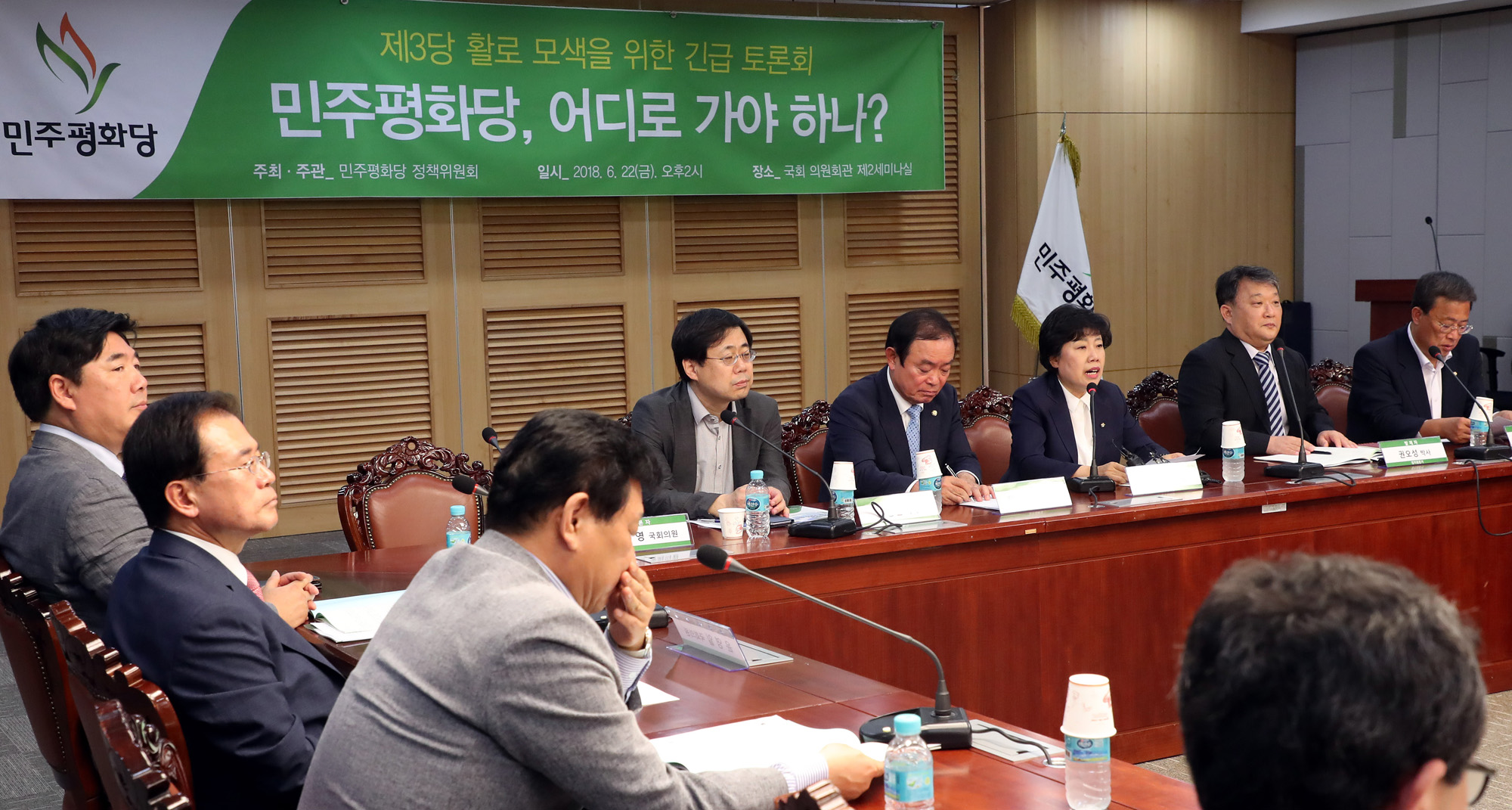 정치국회;민주평화당;조배숙대표