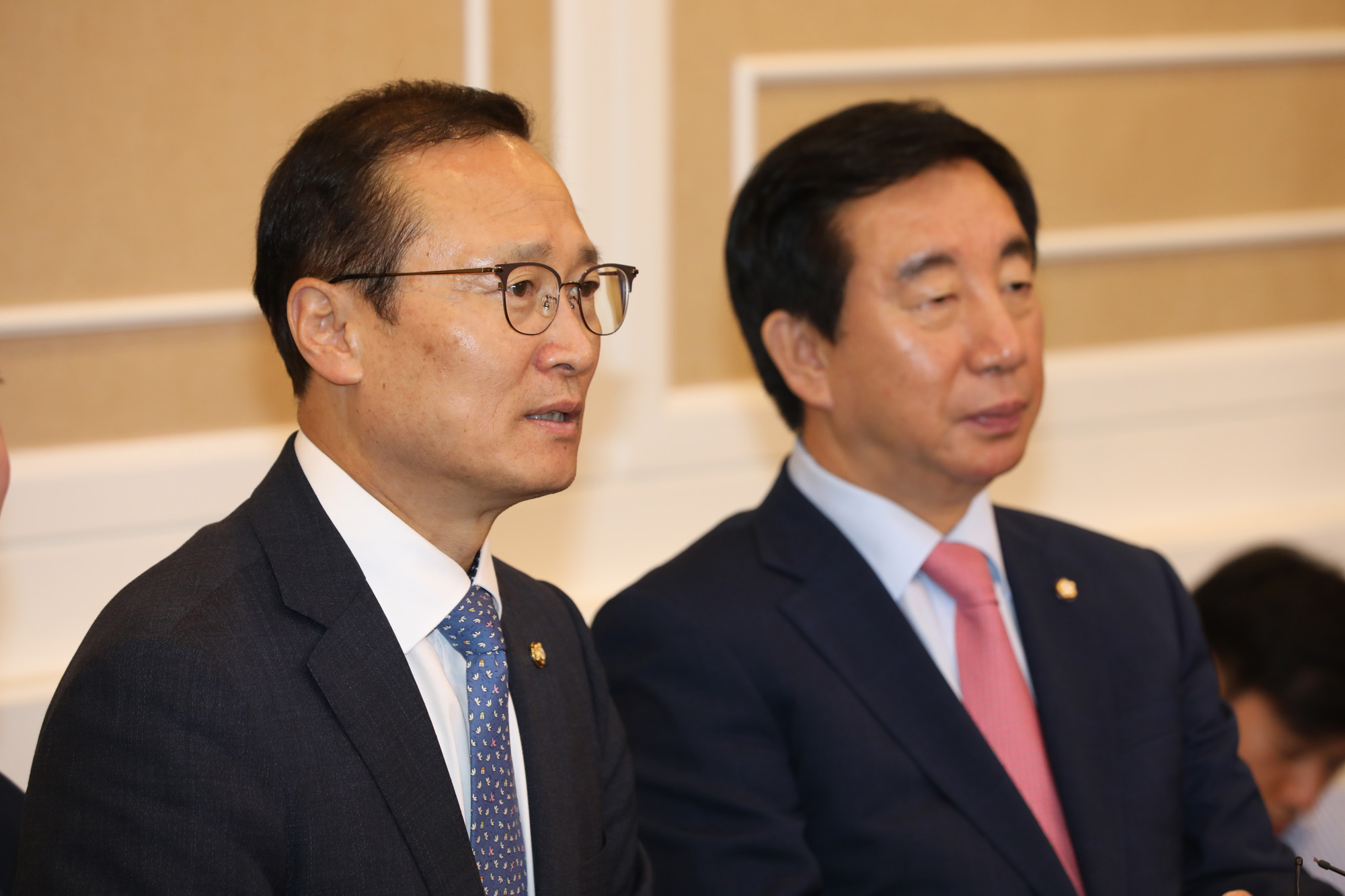 정치국회;교섭단체원내대표;홍영표;김성태;장병완;김관영