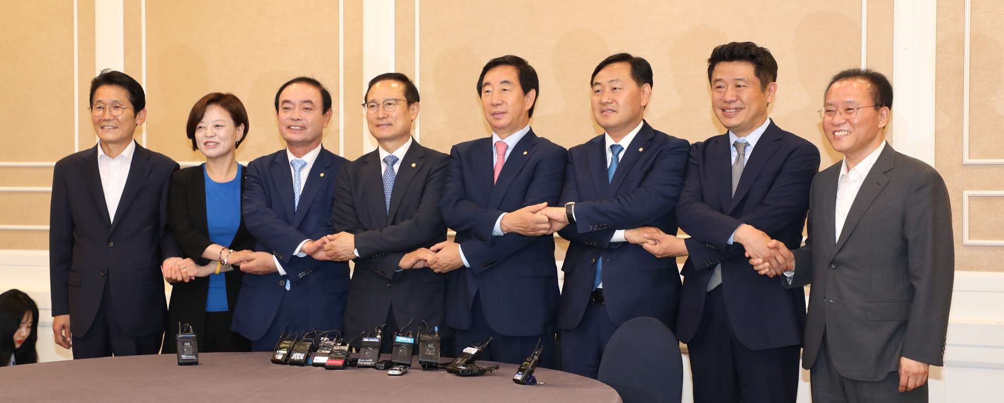 정치국회;교섭단체원내대표;홍영표;김성태;장병완;김관영