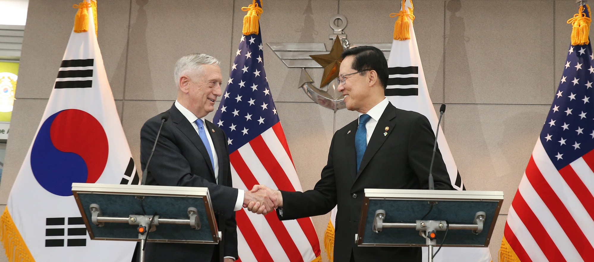 정치;정부;국방부;한미국방장관