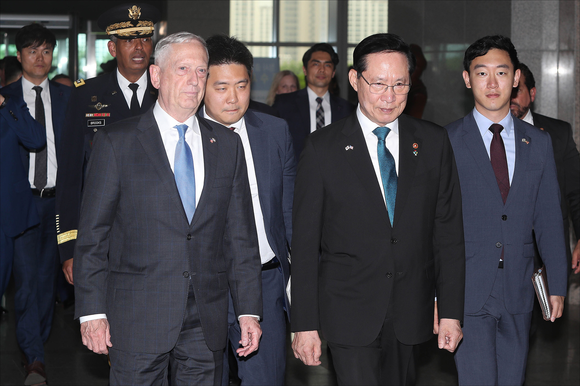 정치;정부;국방부;한미국방장관