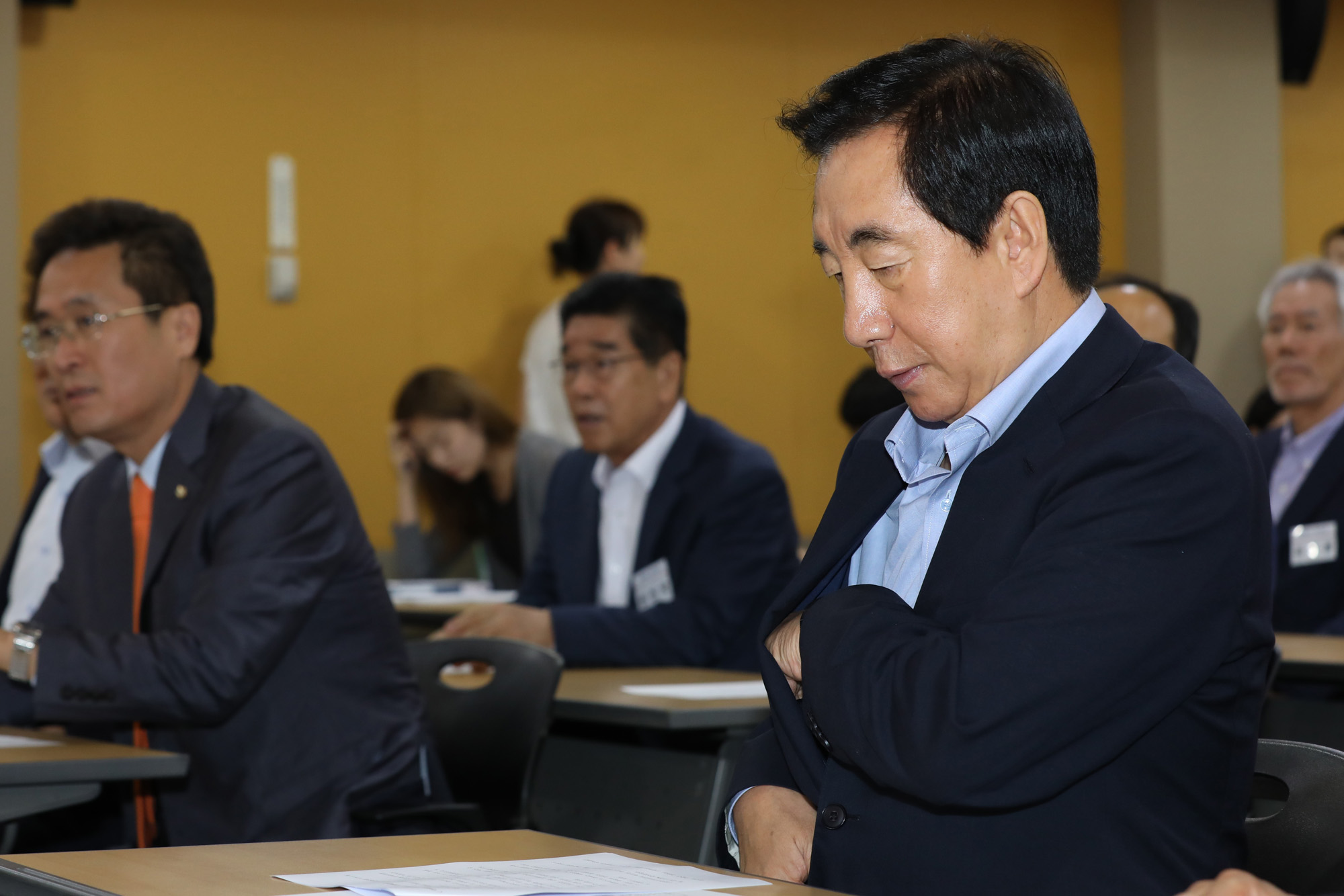 정치;자유한국당정책혁신워크숍;김성태원내대표
