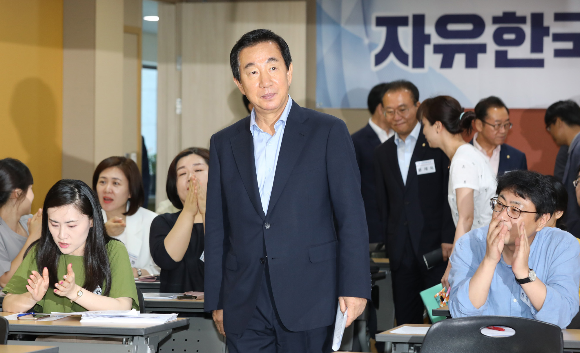 정치;자유한국당정책혁신워크숍;김성태원내대표